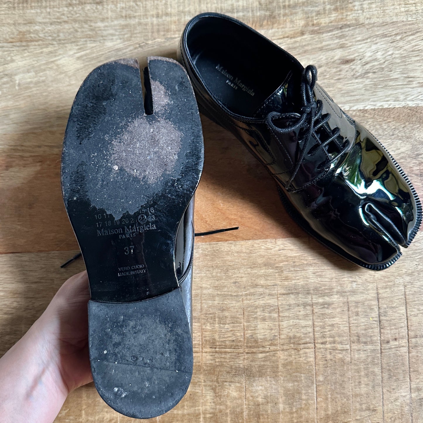 Maison Margiela mocassini tabi n37