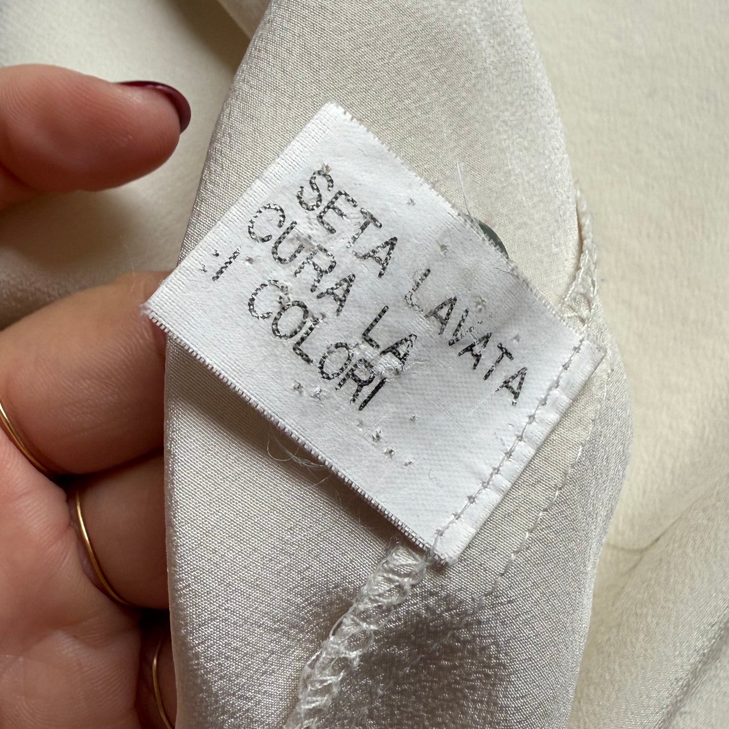 Camicia seta M/L