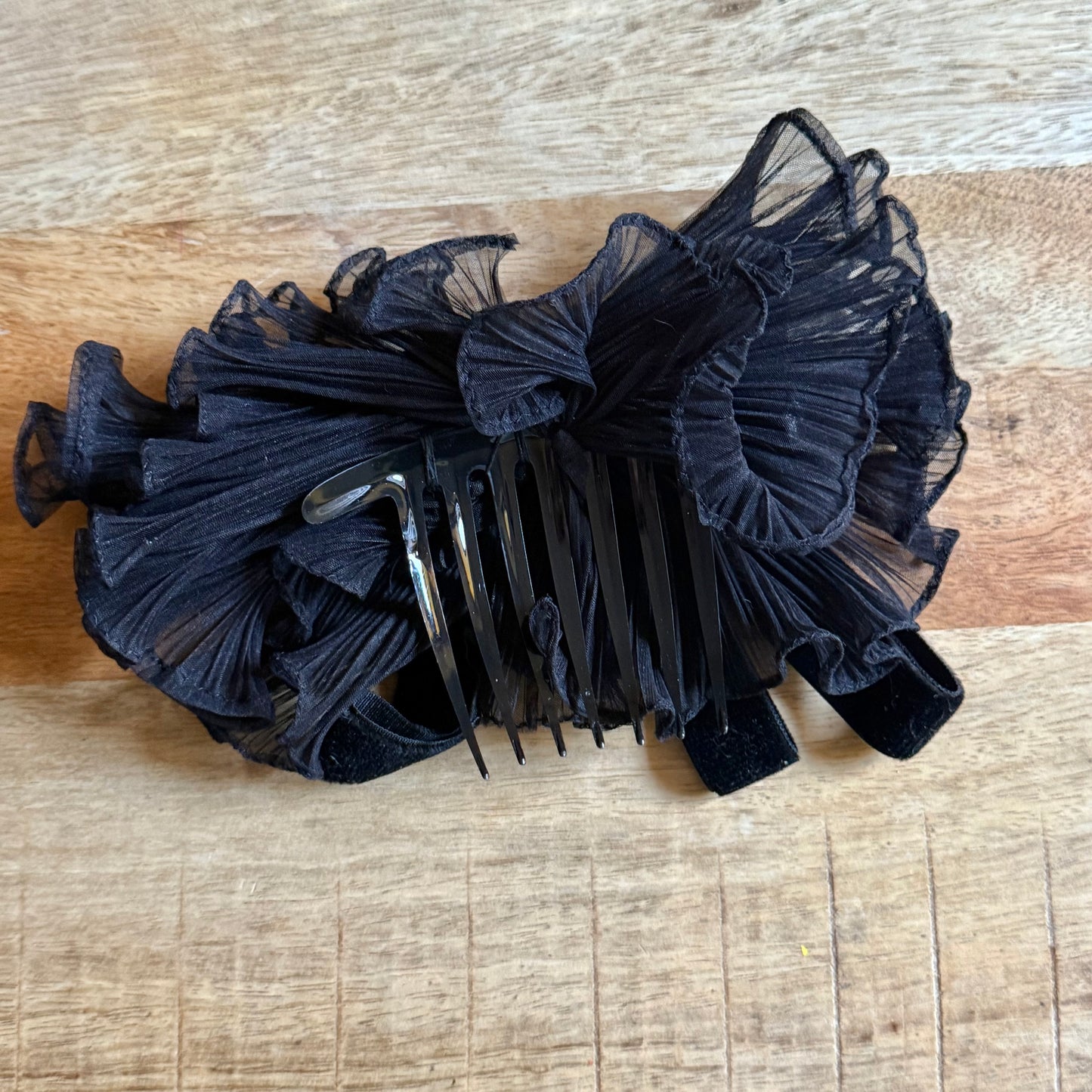 Fermaglio vintage nero
