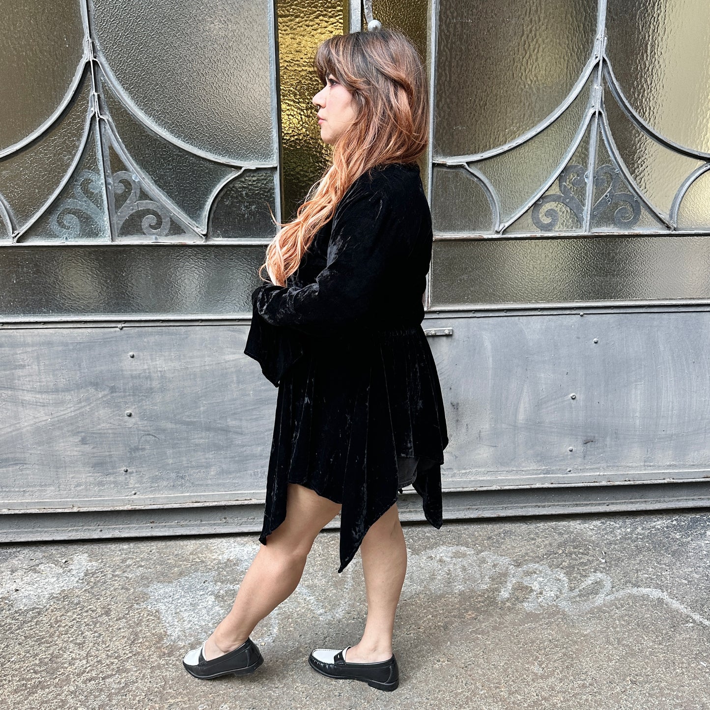 Blusa/camicia velluto tg M