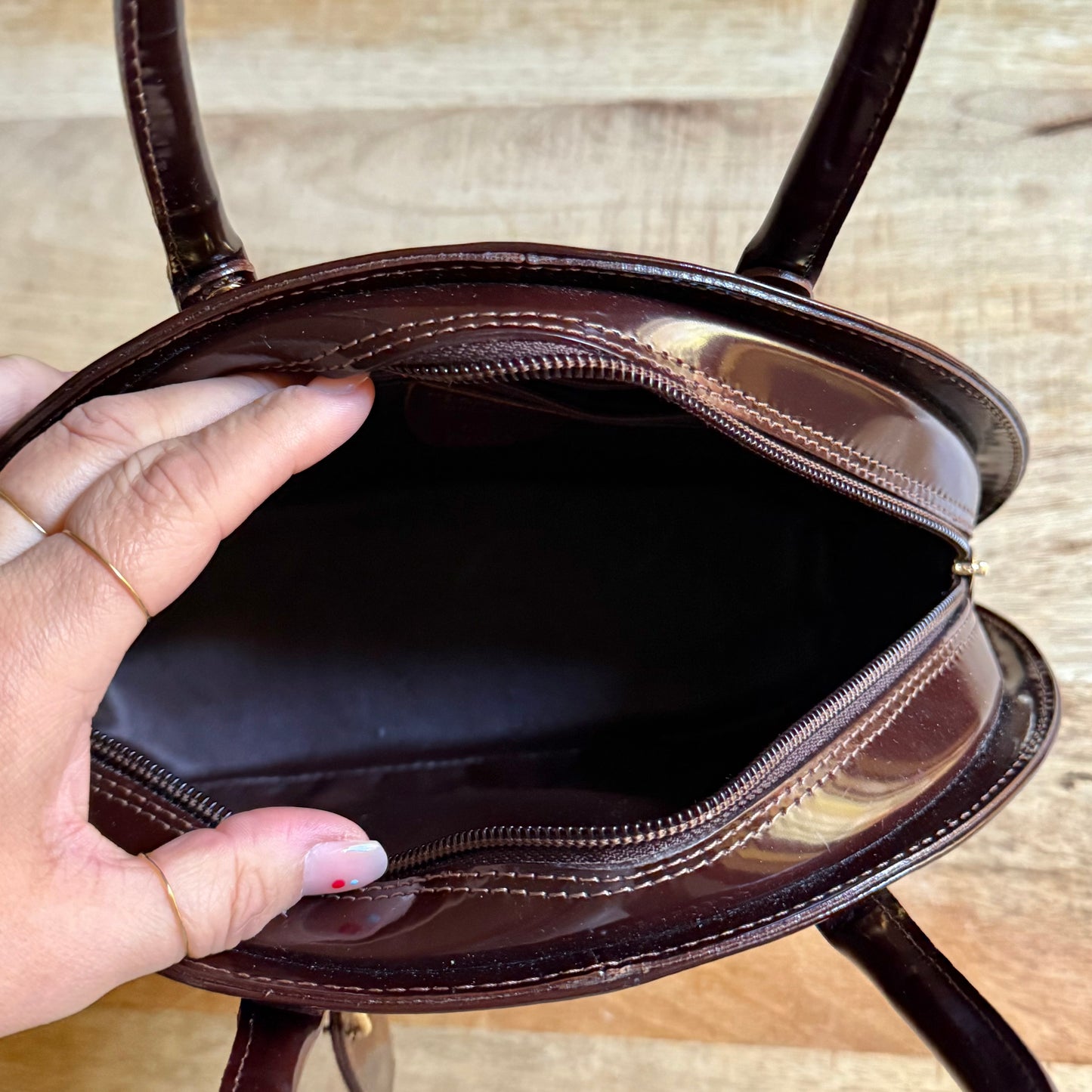 “I Santi” borsa vintage