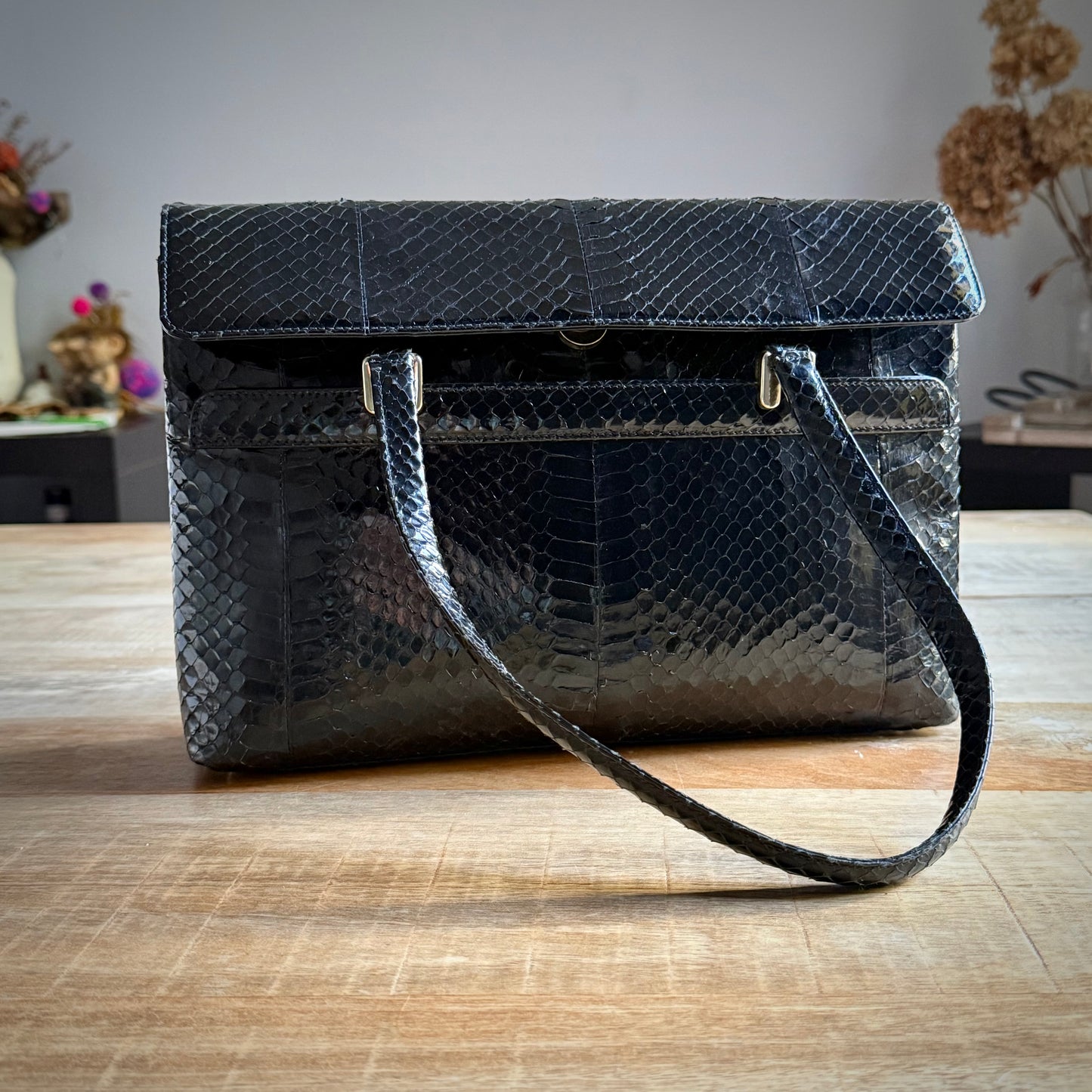 Borsa vintage rettile