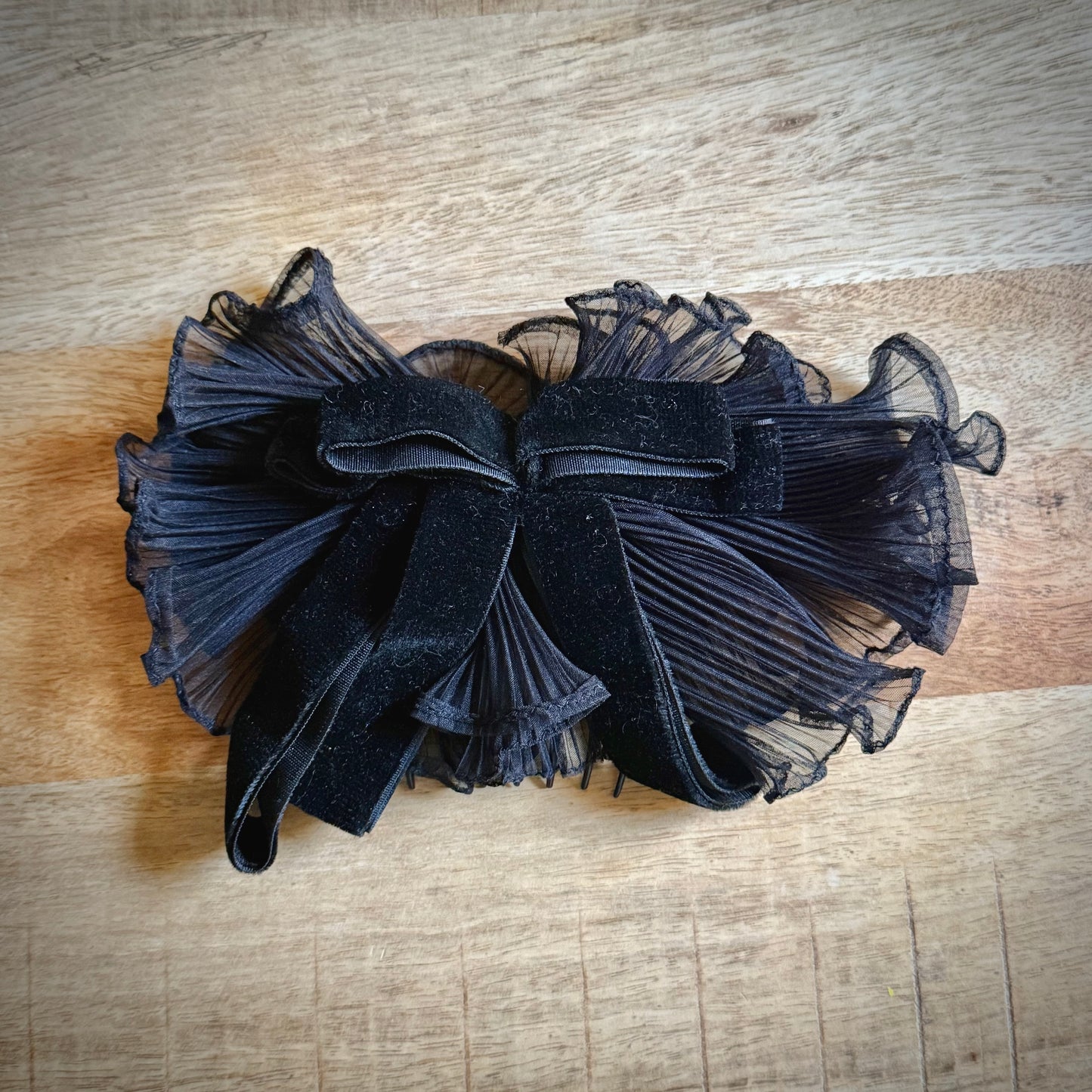 Fermaglio vintage nero