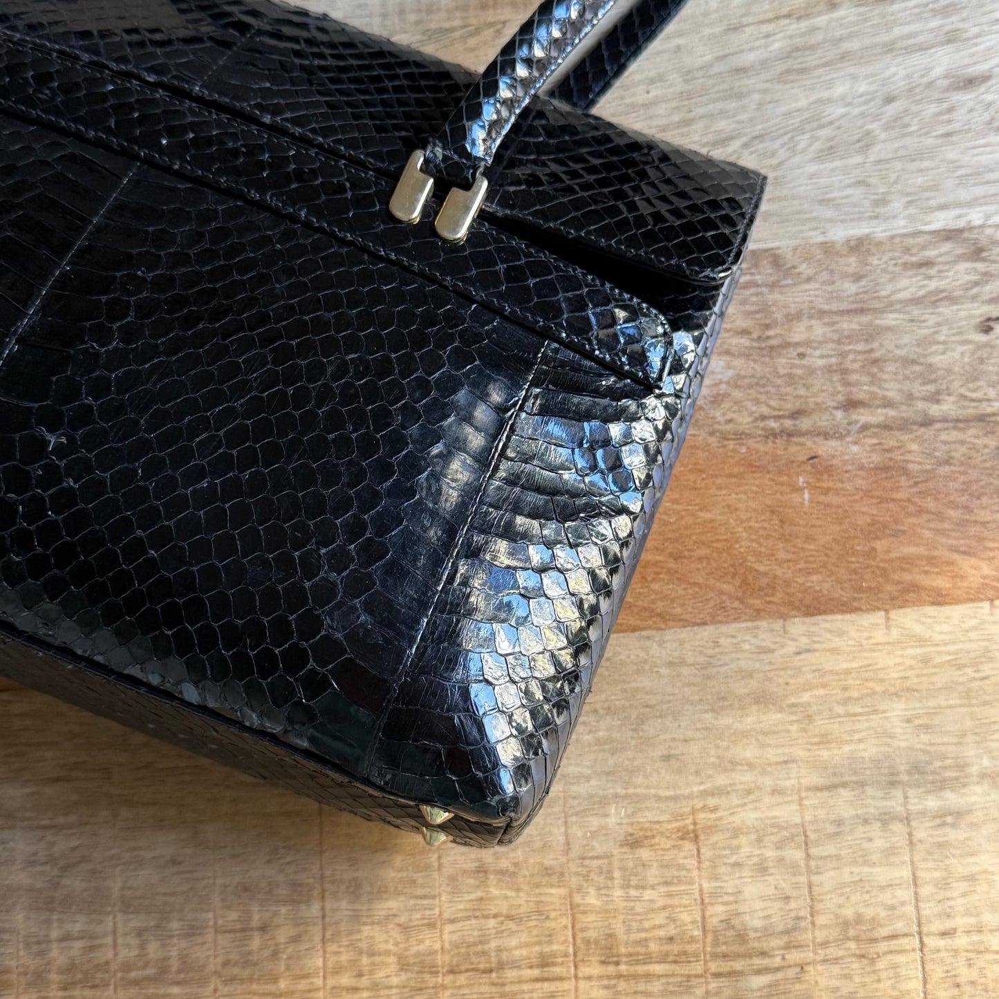 Borsa vintage rettile