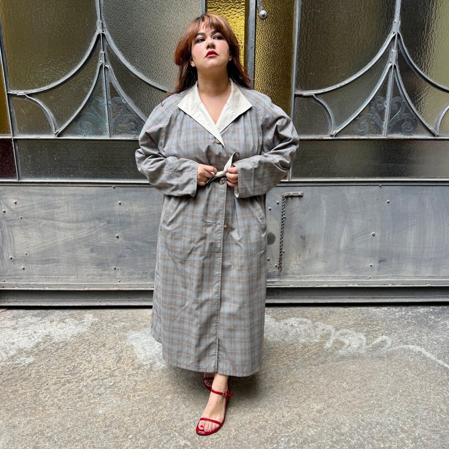 Trench sartoriale doubleface