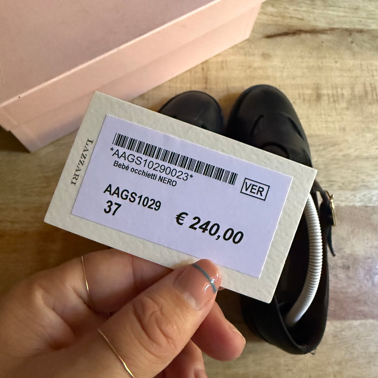 Lazzari scarpe occhietti n37