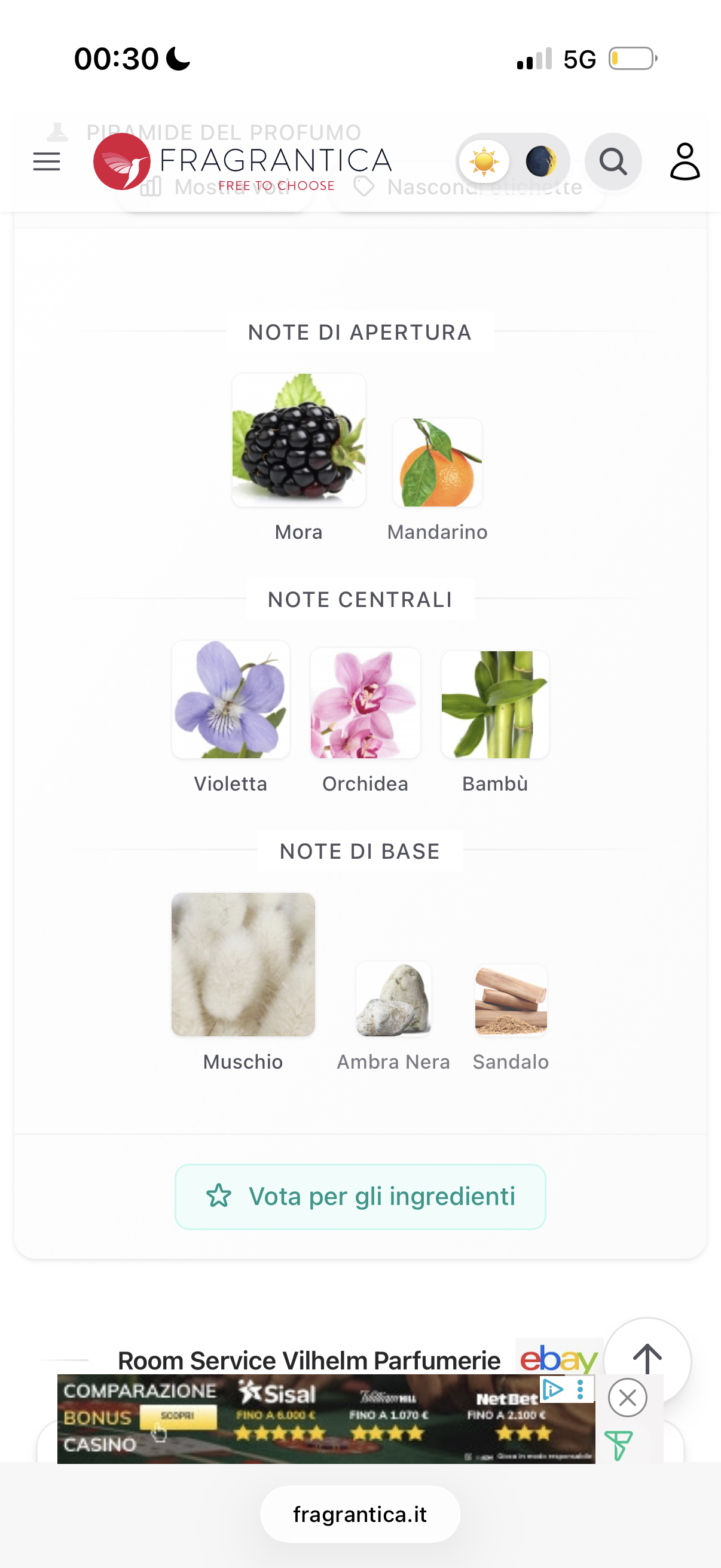 Room Service di Vilhelm Parfumerie