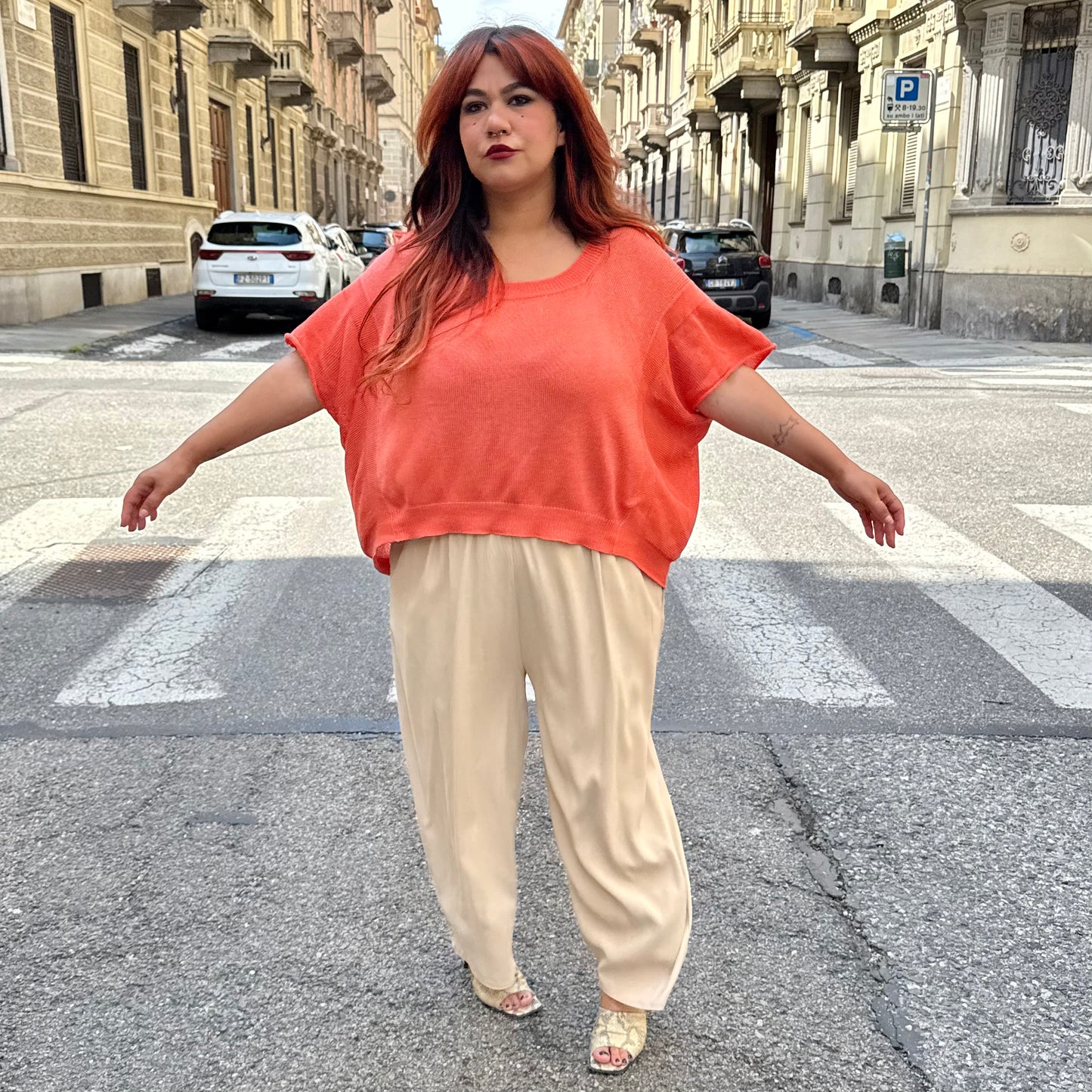 Pantaloni sartoriali M/XXXL