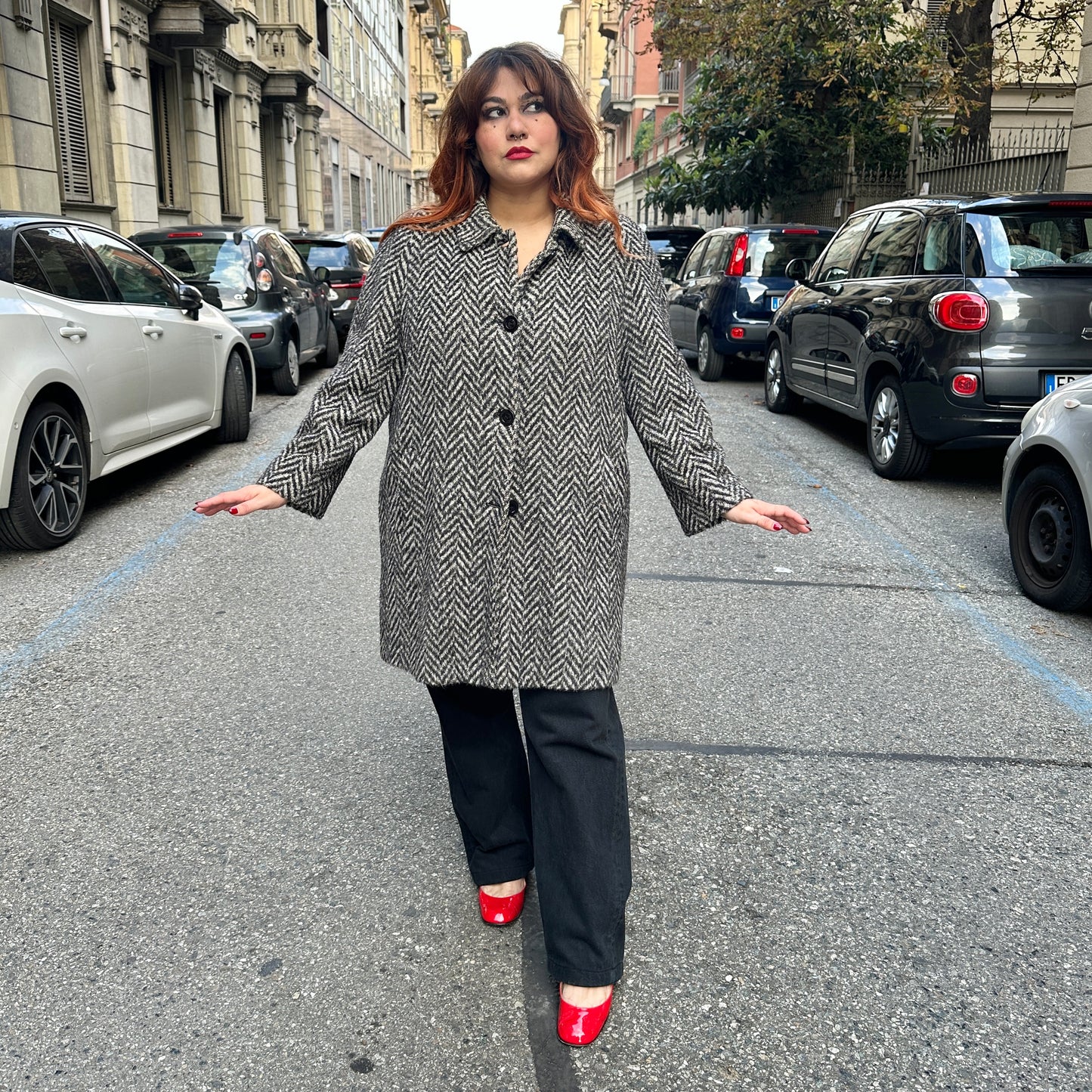 Cappottino spigato L/XXL
