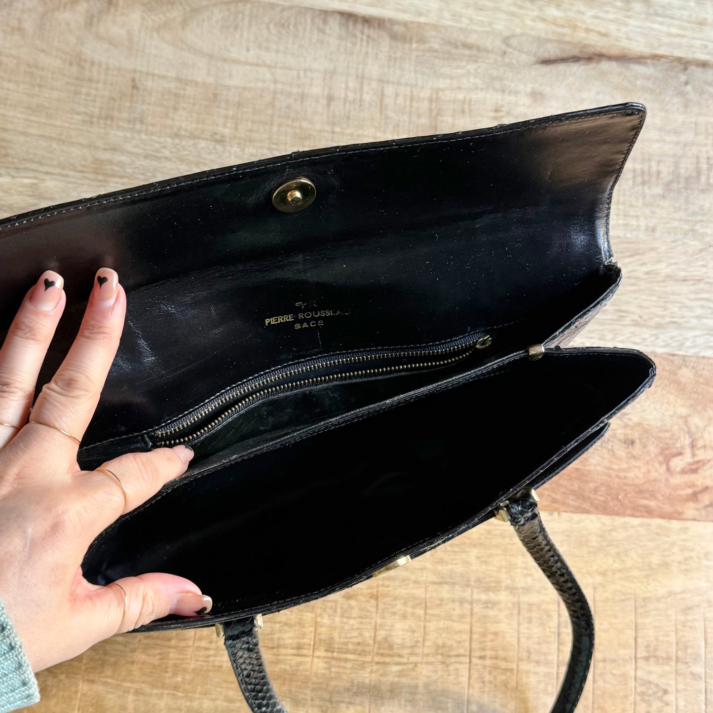 Borsa vintage rettile