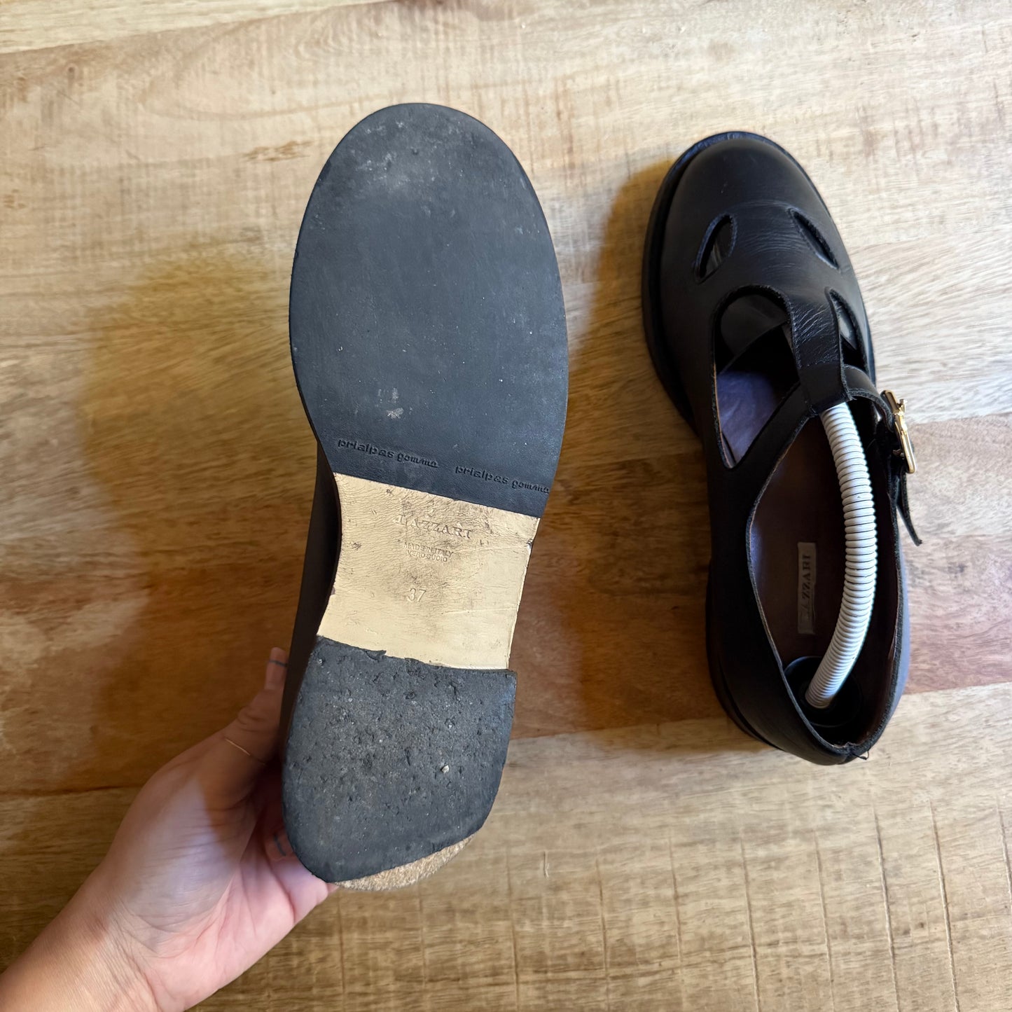 Lazzari scarpe occhietti n37