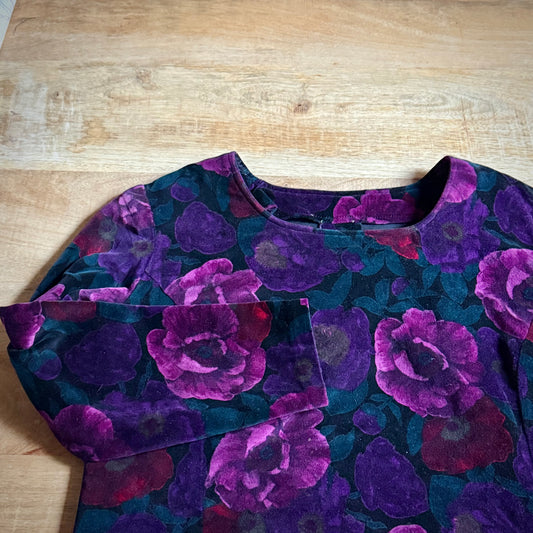 Abito vintage velluto S/M