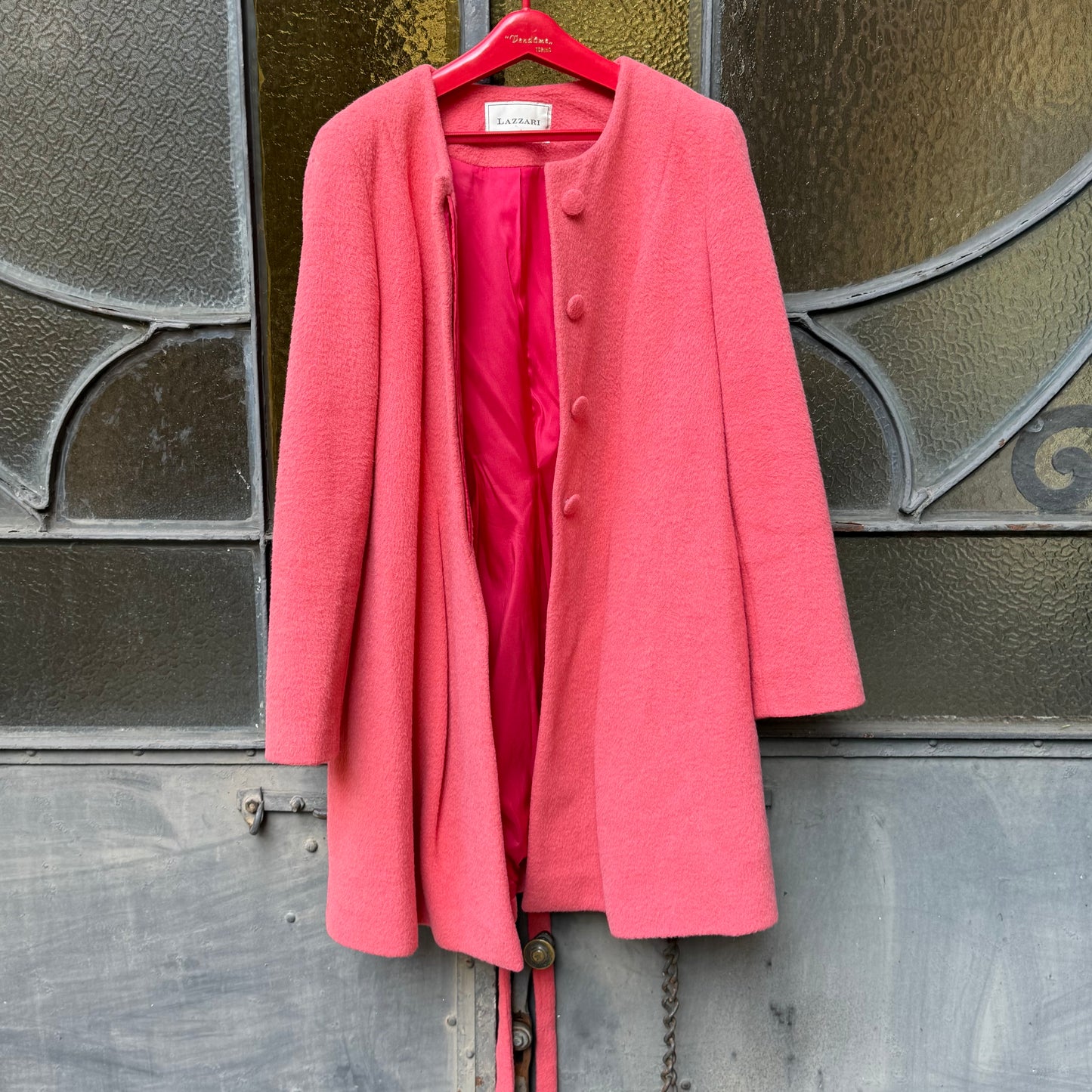 Lazzari cappotto rosa S/M