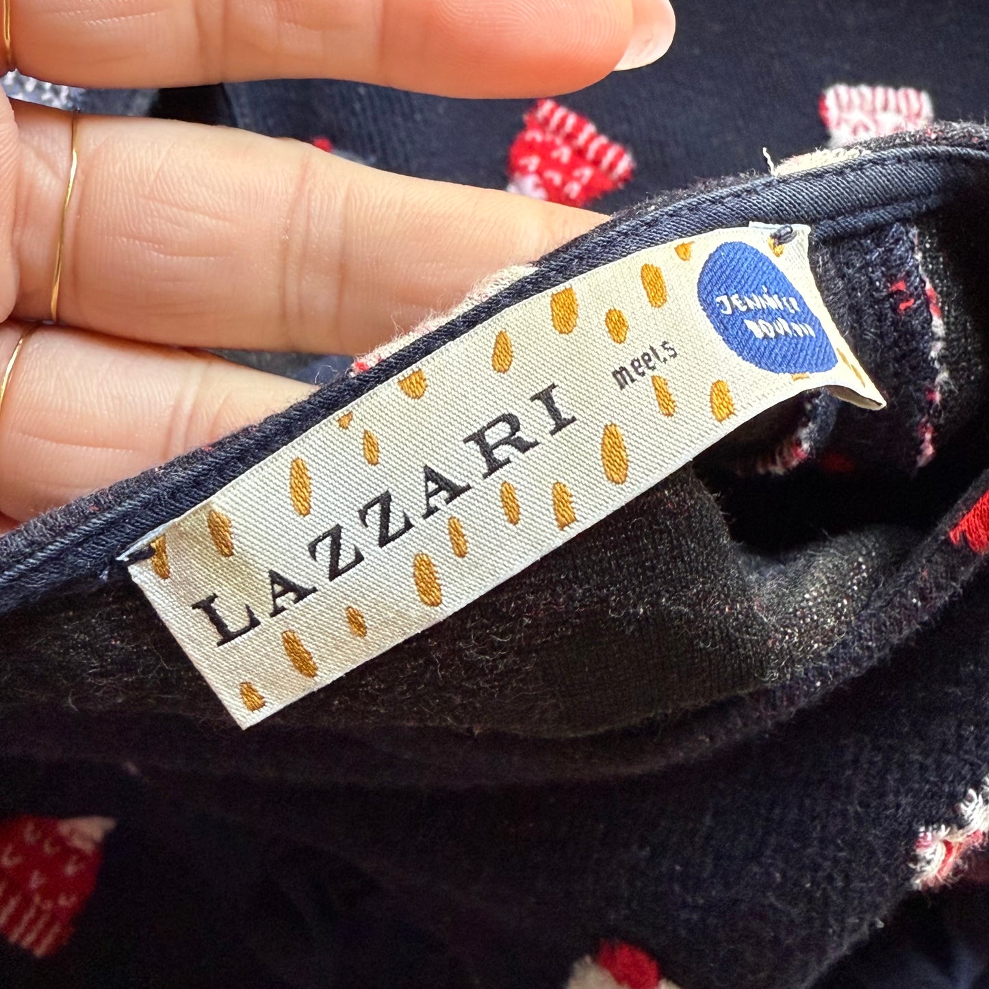 Lazzari abito Jennifer Bouron tg 46