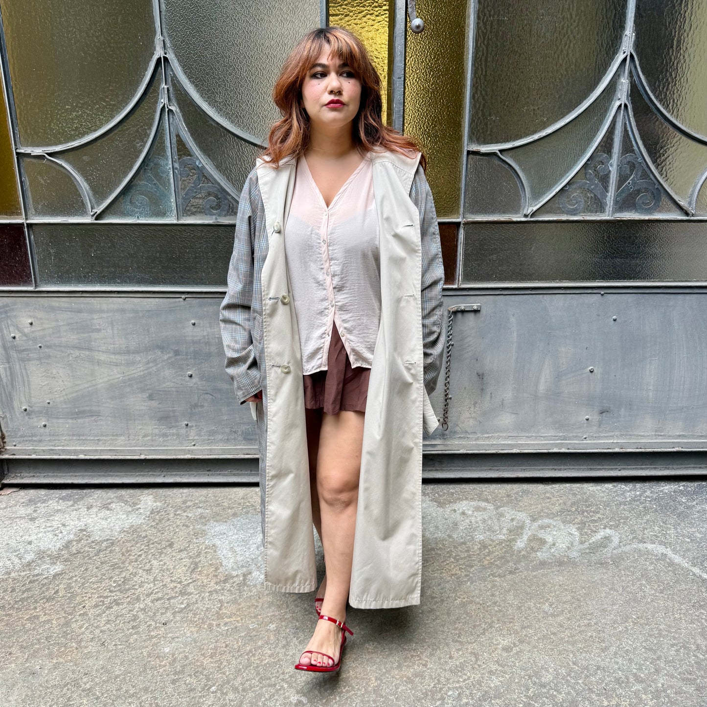 Trench sartoriale doubleface