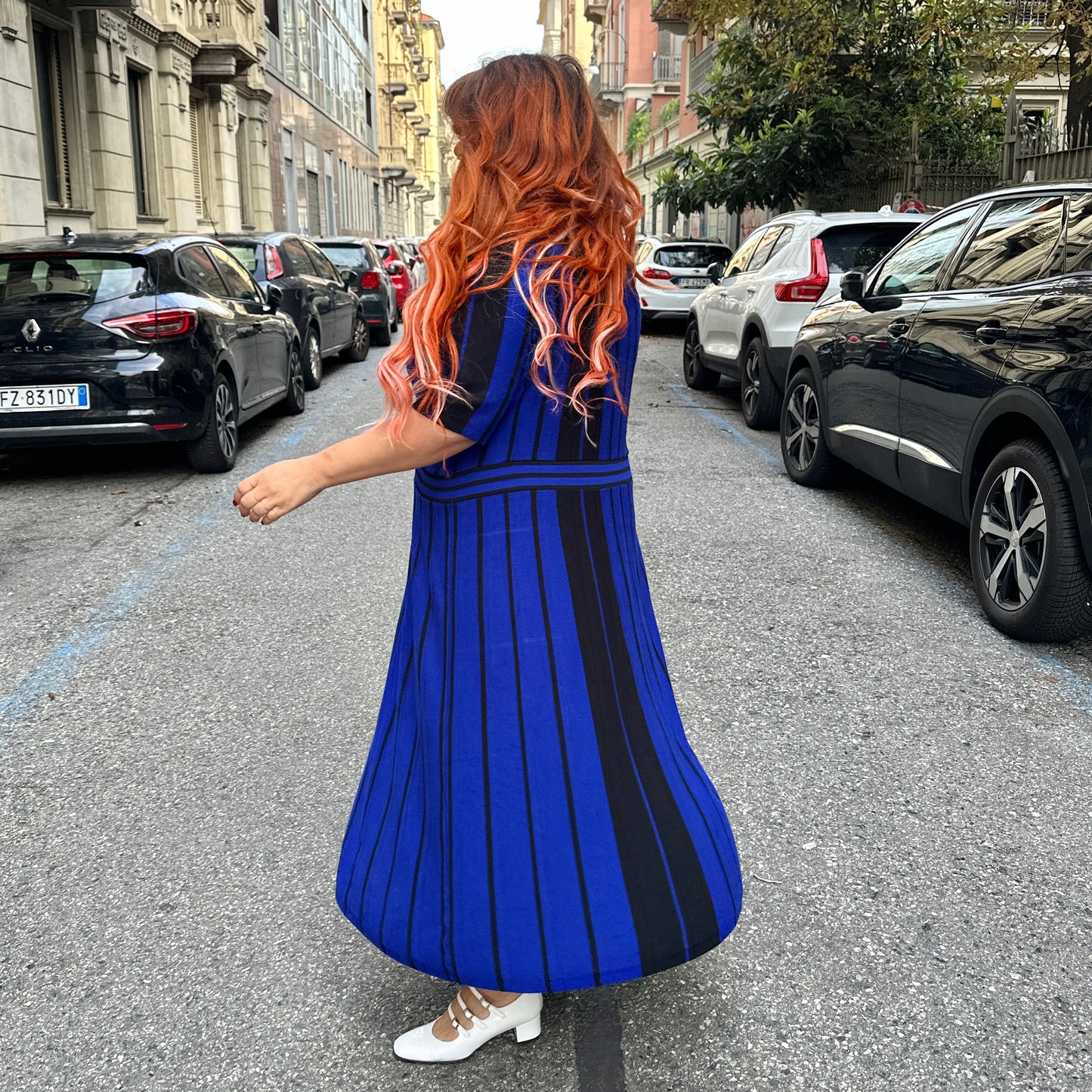 Abito righe tg XL/4XL