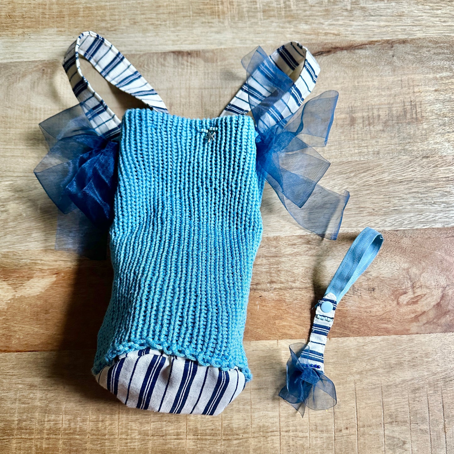 “Mochi bag” azzurra