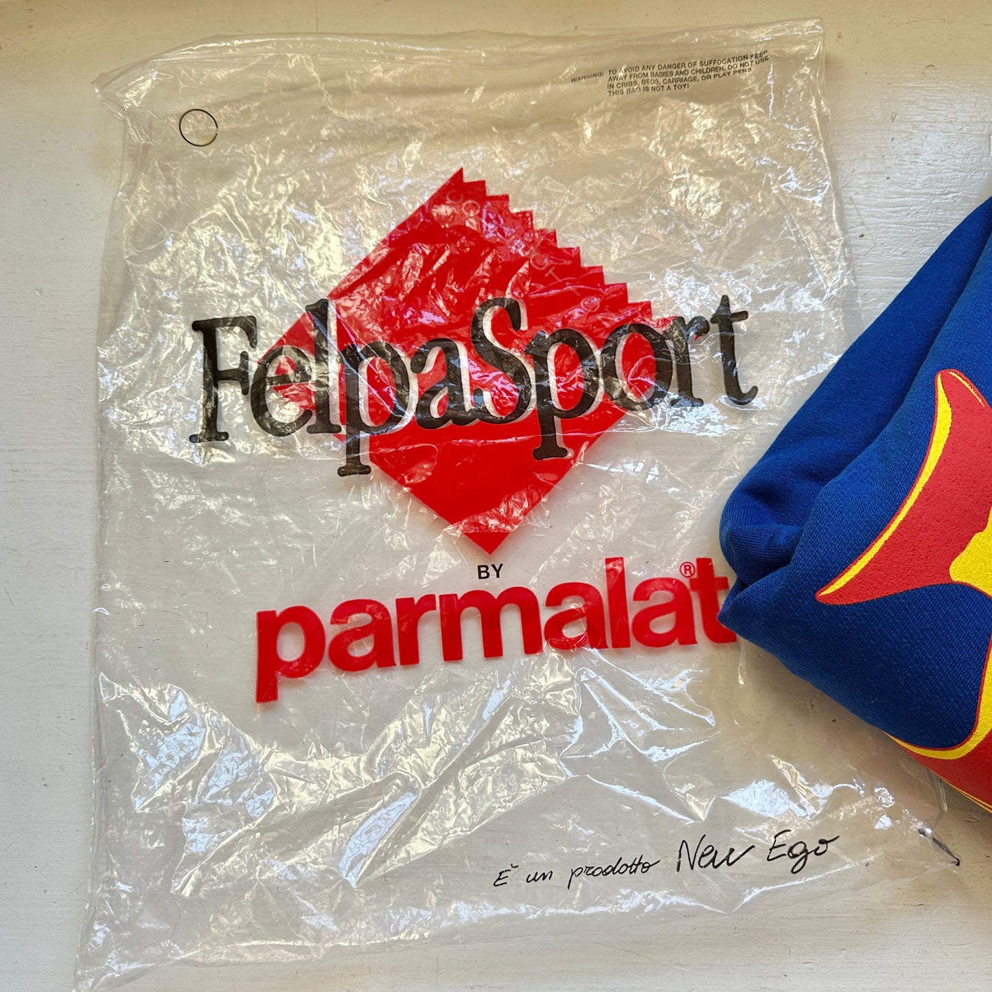 Parmalat felpa NUOVA L/XXXL