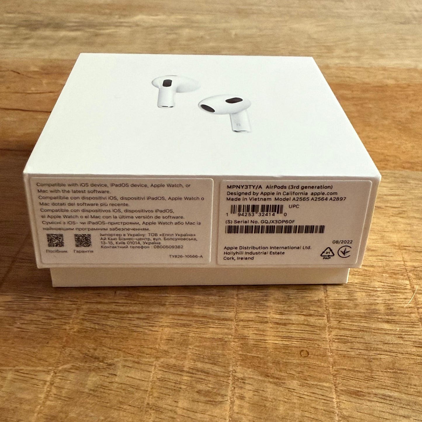AirPod 3º generazione