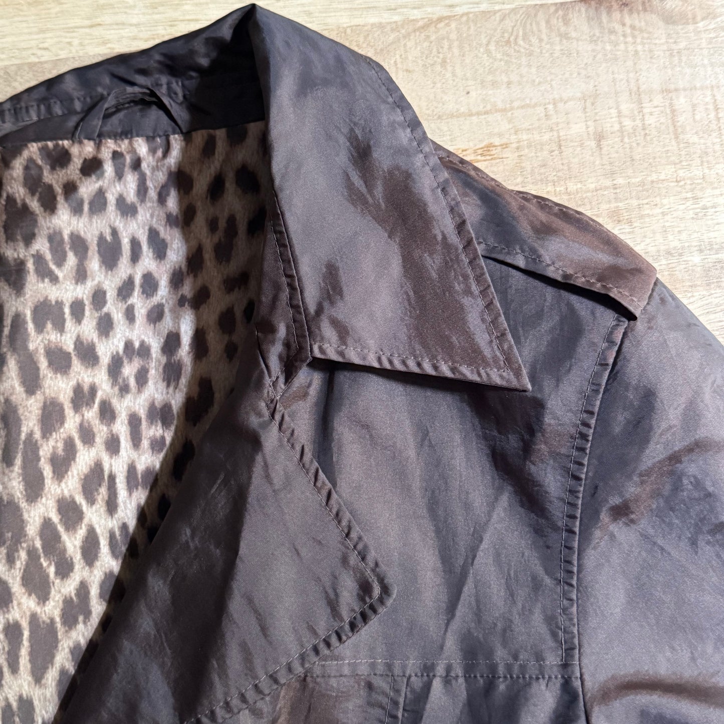 Trench leopardo L/XXXL