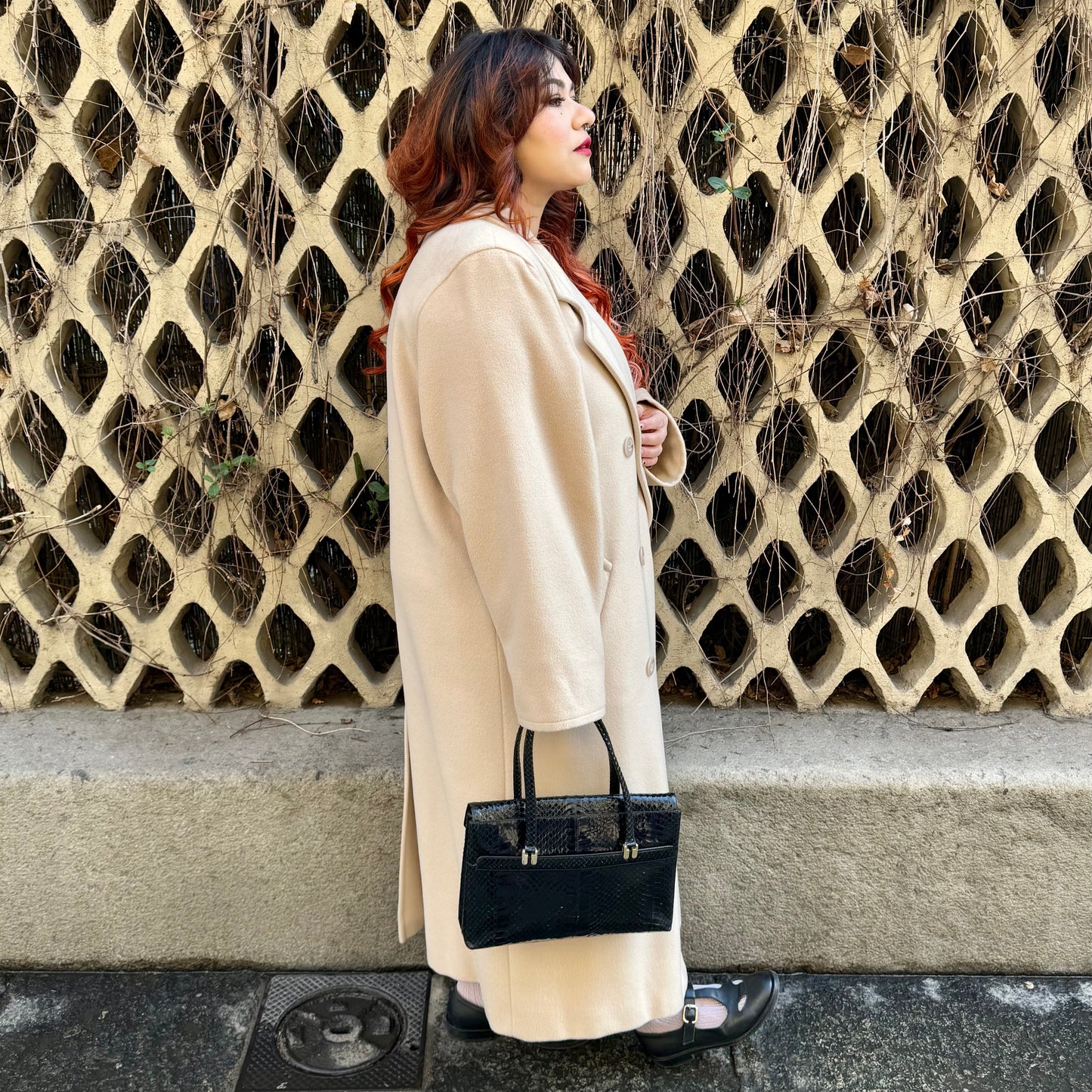 Borsa vintage rettile