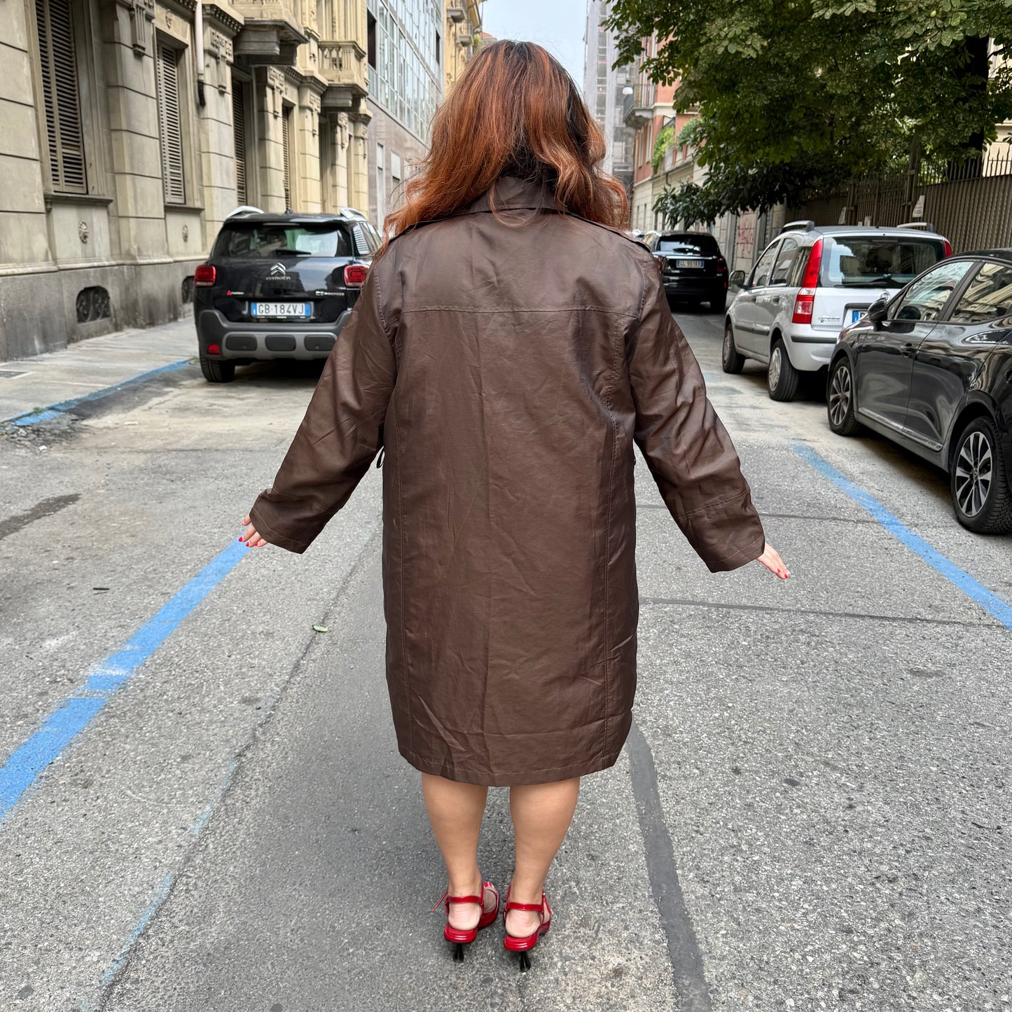 Trench leopardo L/XXXL