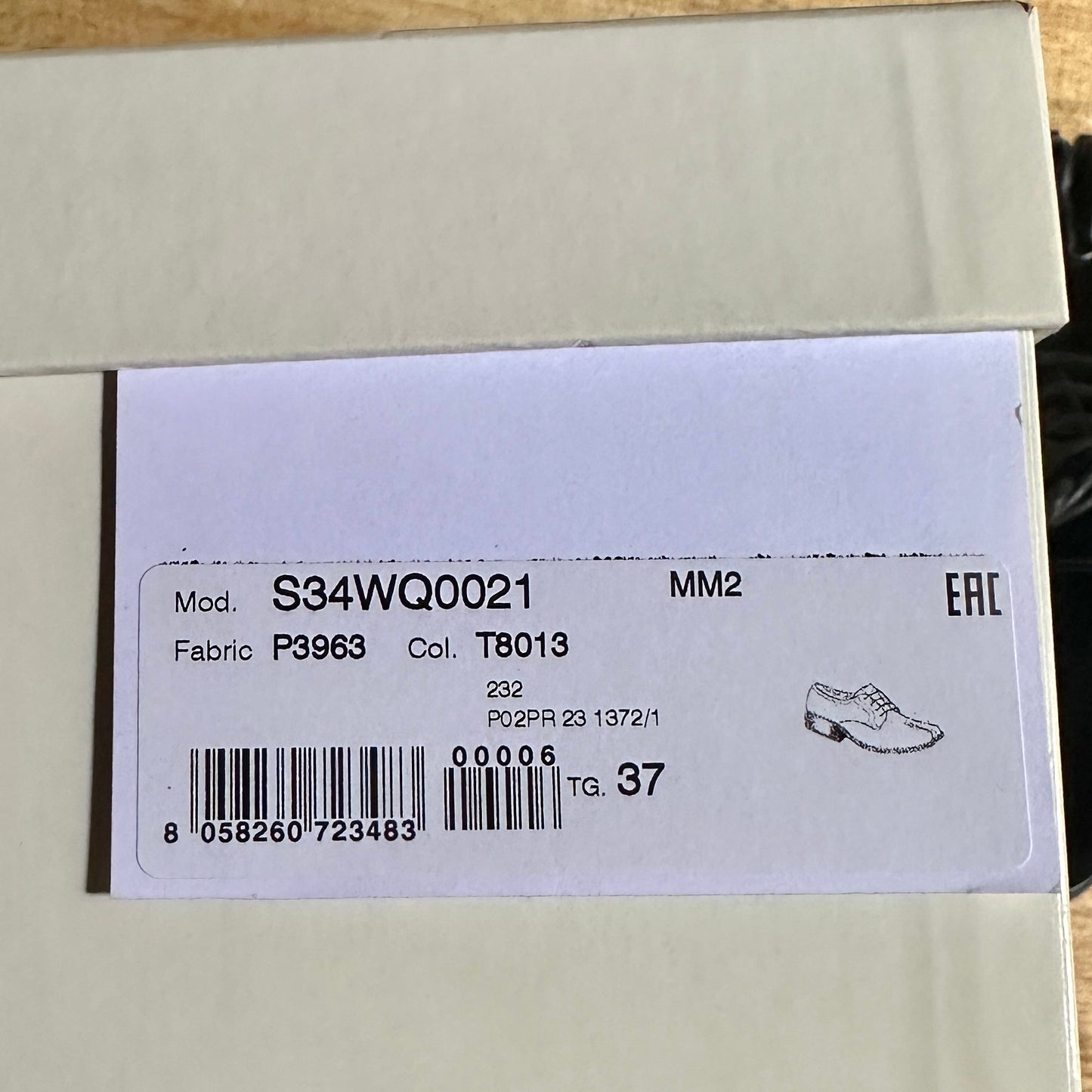 Maison Margiela mocassini tabi n37