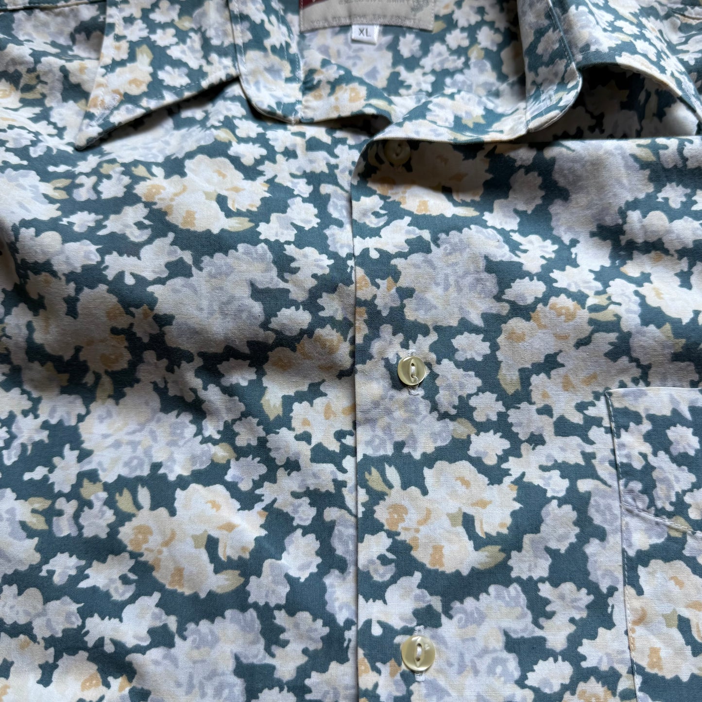 Camicia fiorellini tg L/XXXL
