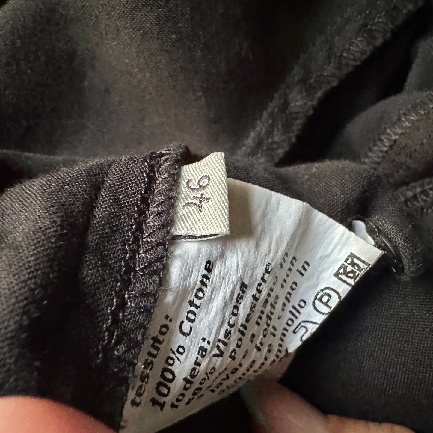 Lazzari abito nero tg 46