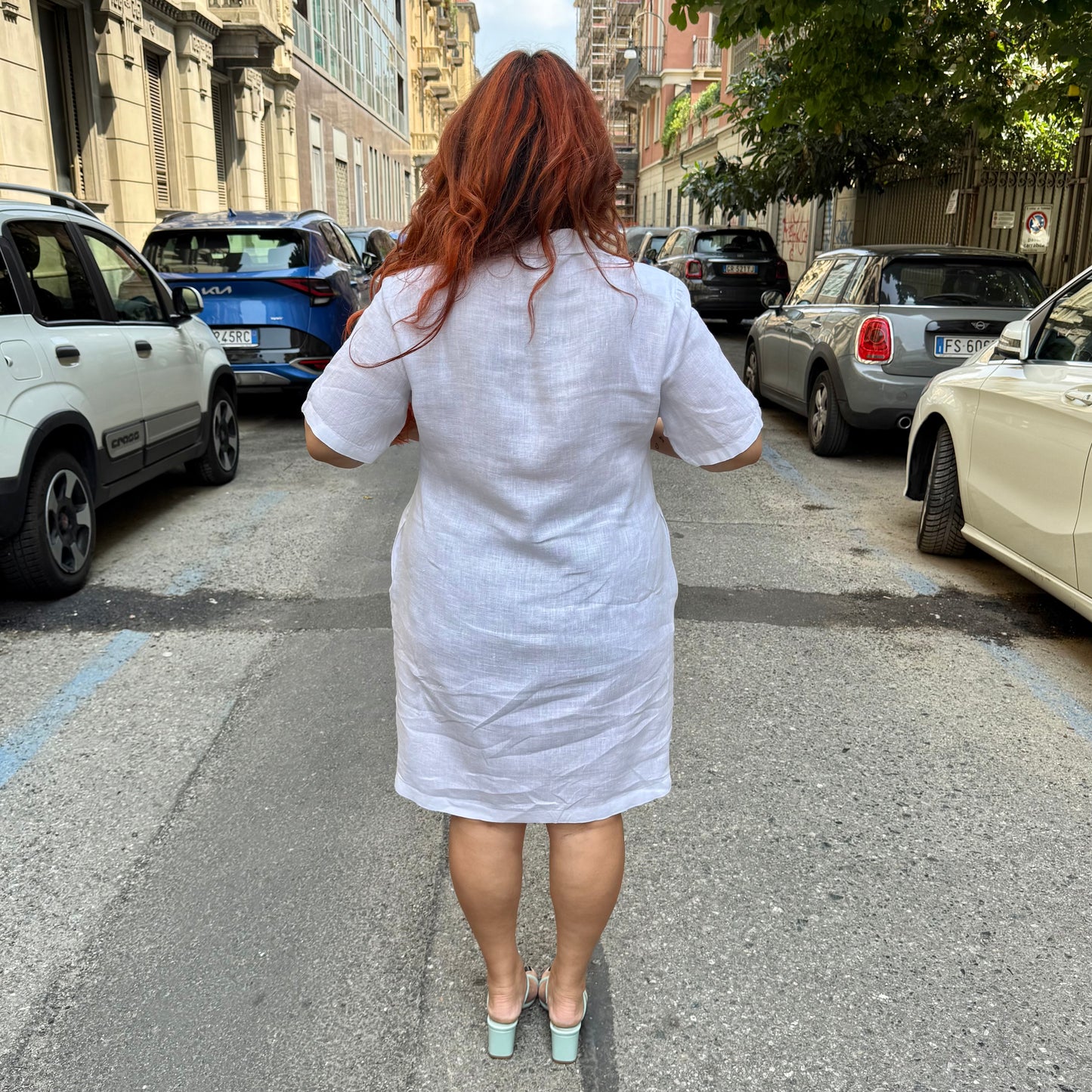 Abito bianco tg M/XL