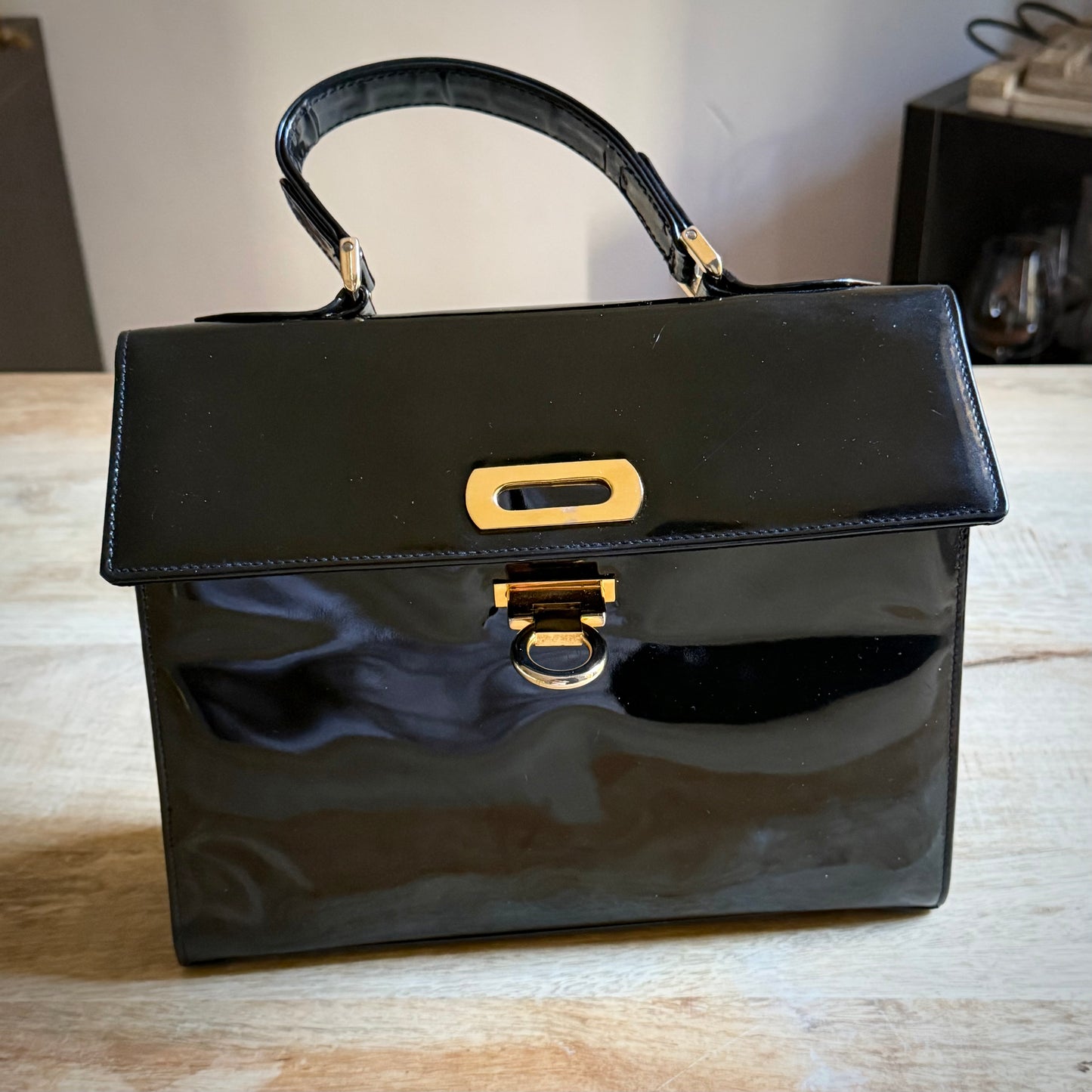 Borsa vintage nera