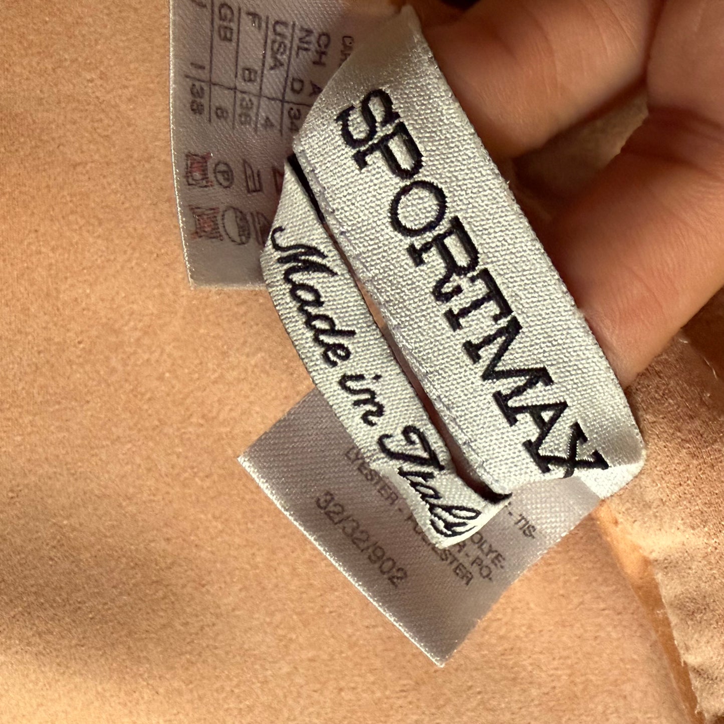 MaxMara sport blusa pesca.TU