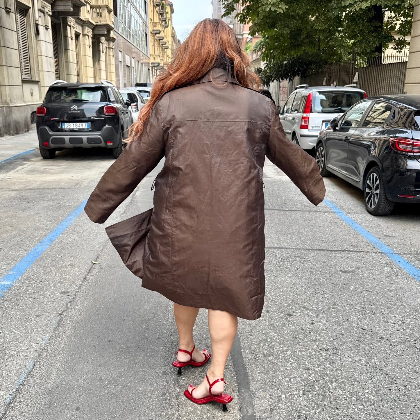 Trench leopardo L/XXXL