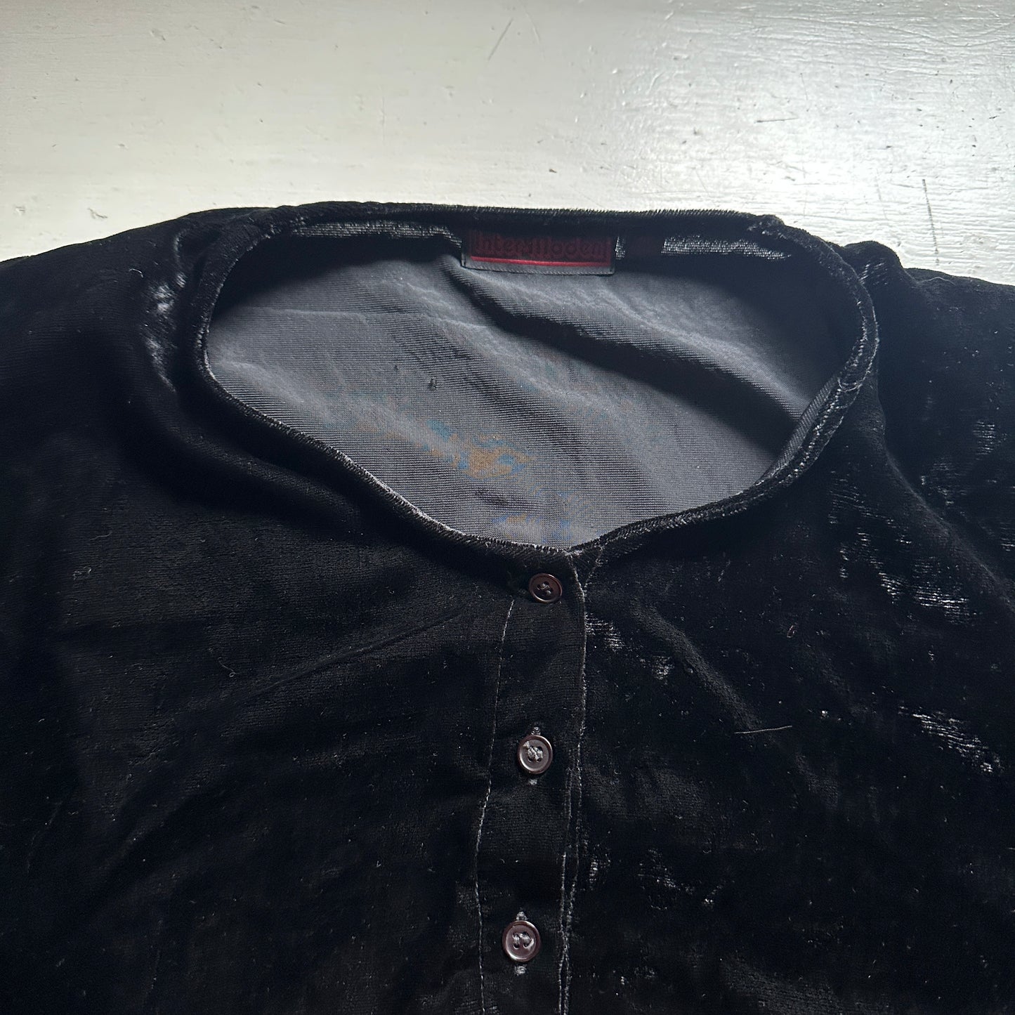 Blusa/camicia velluto tg M