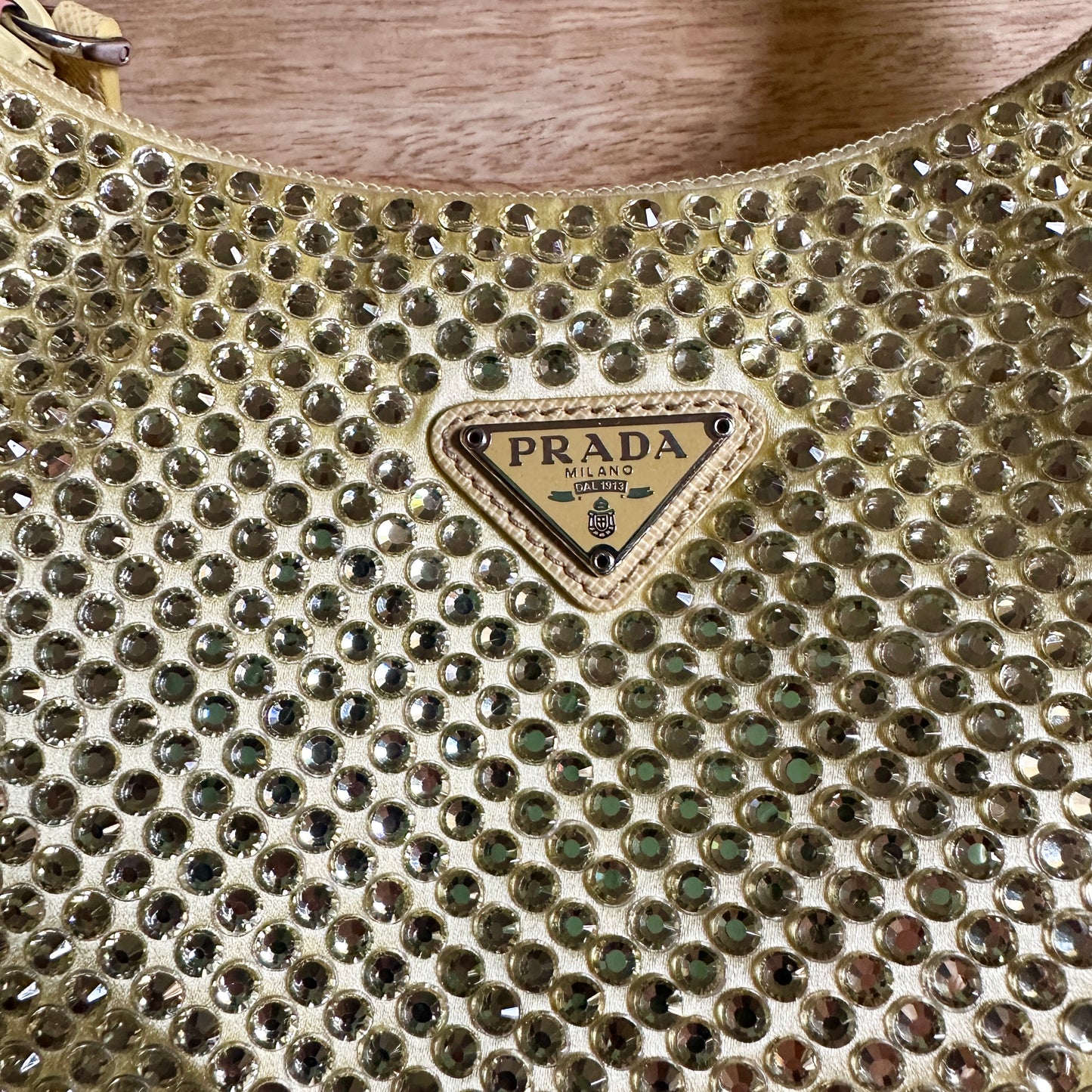 prada re-edition crystal