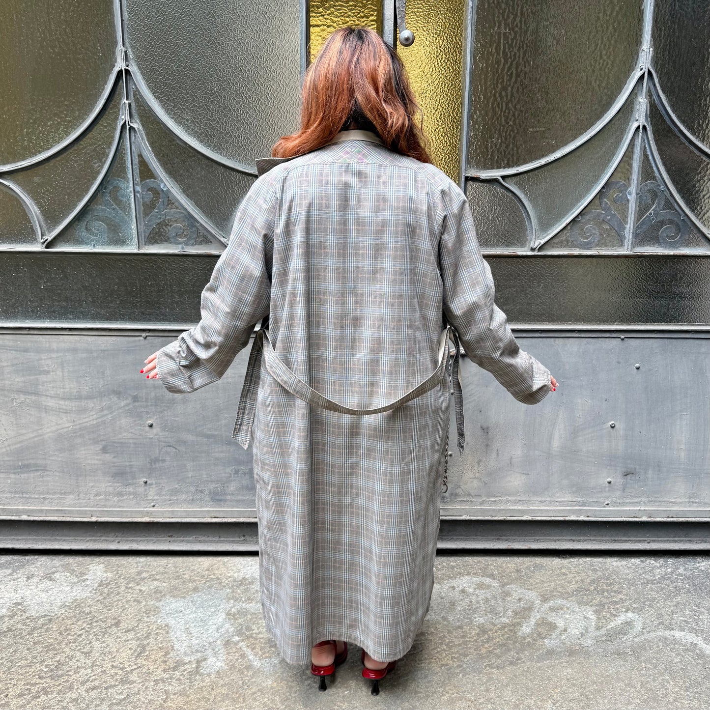 Trench sartoriale doubleface