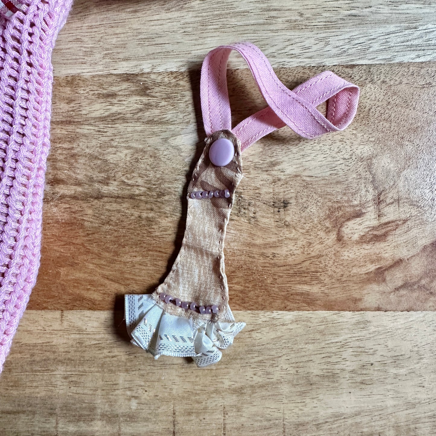 “Mochi bag” rosa chiaro