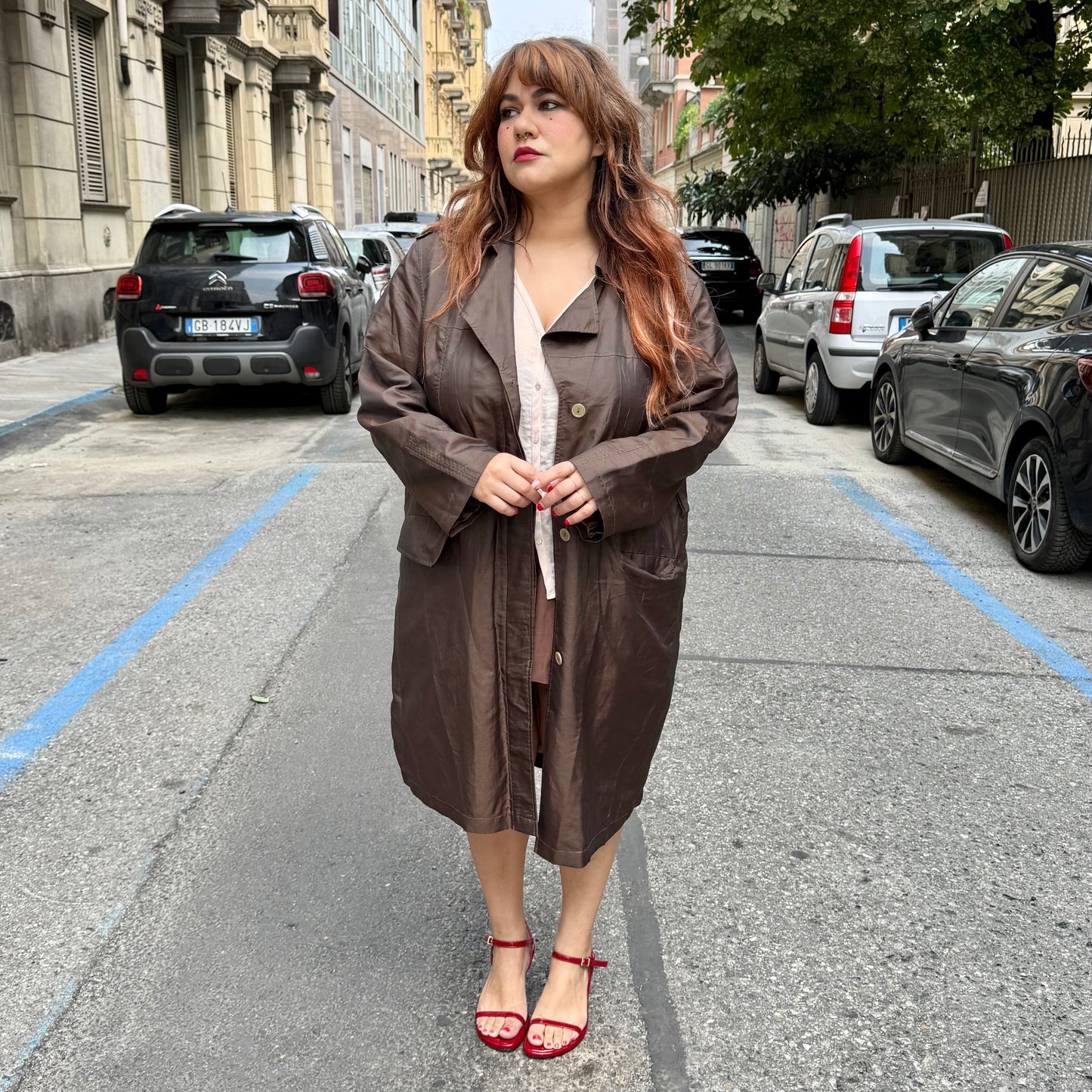 Trench leopardo L/XXXL
