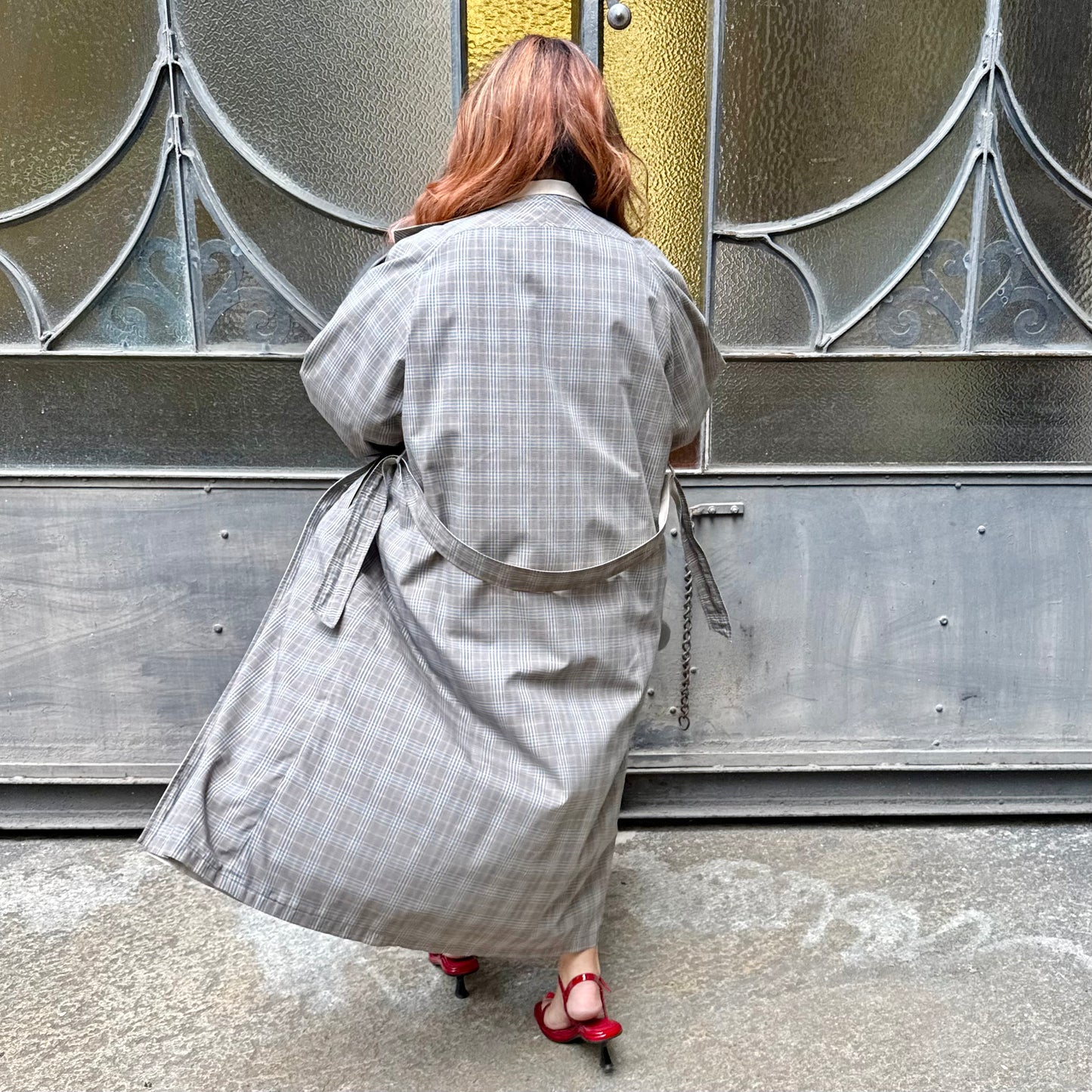 Trench sartoriale doubleface