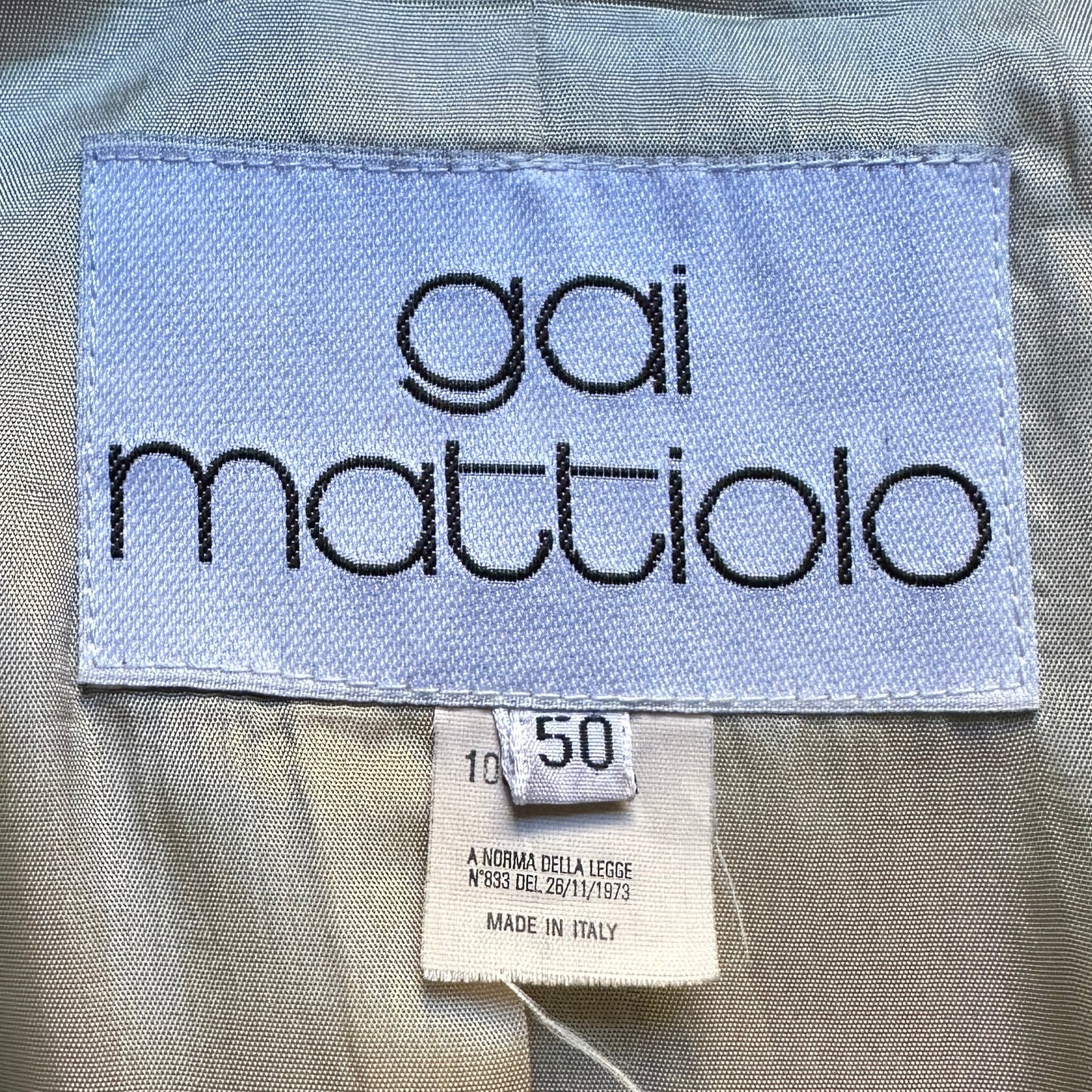 Gai Mattiolo blazer tg 48/50