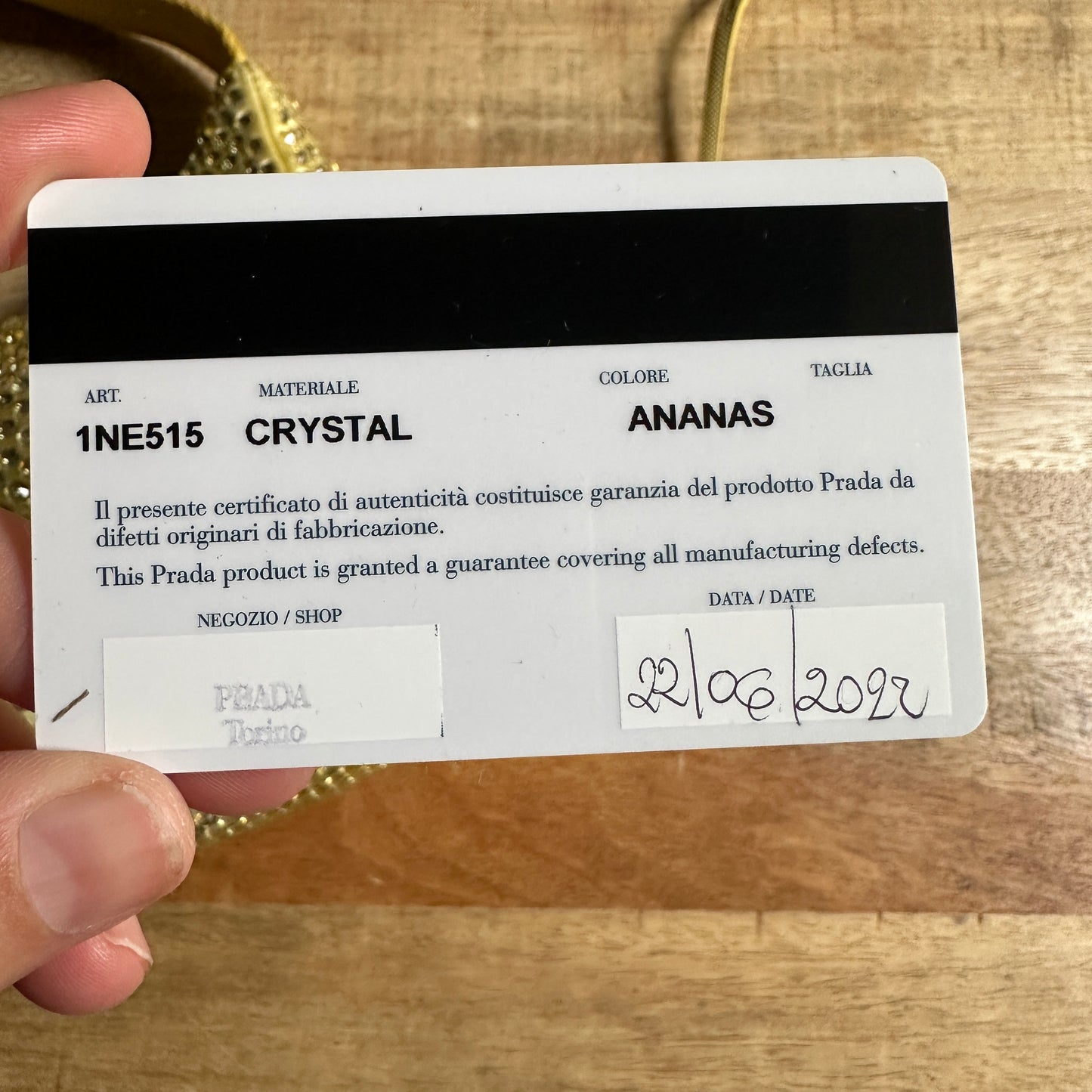 prada re-edition crystal