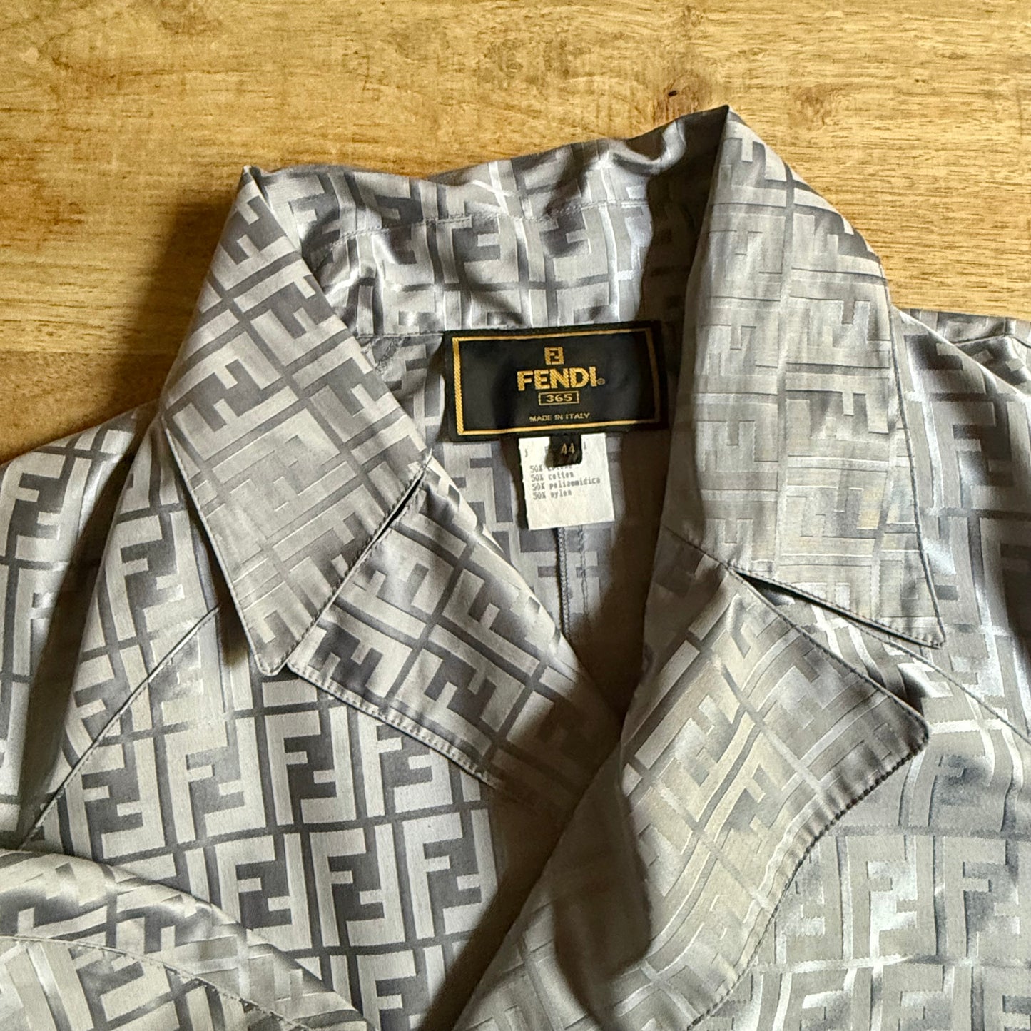 Fendi giacca monogram tg 44/48