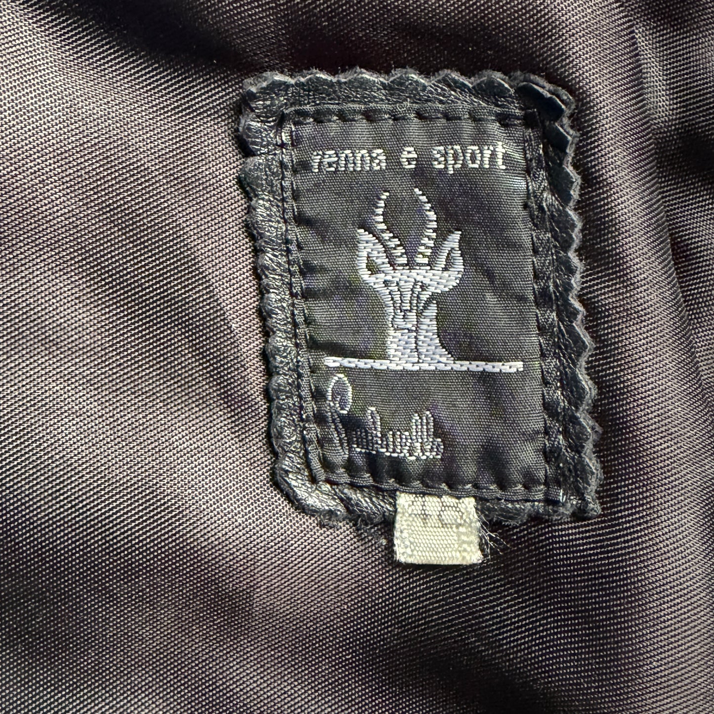Gonna vintage pelle tg48