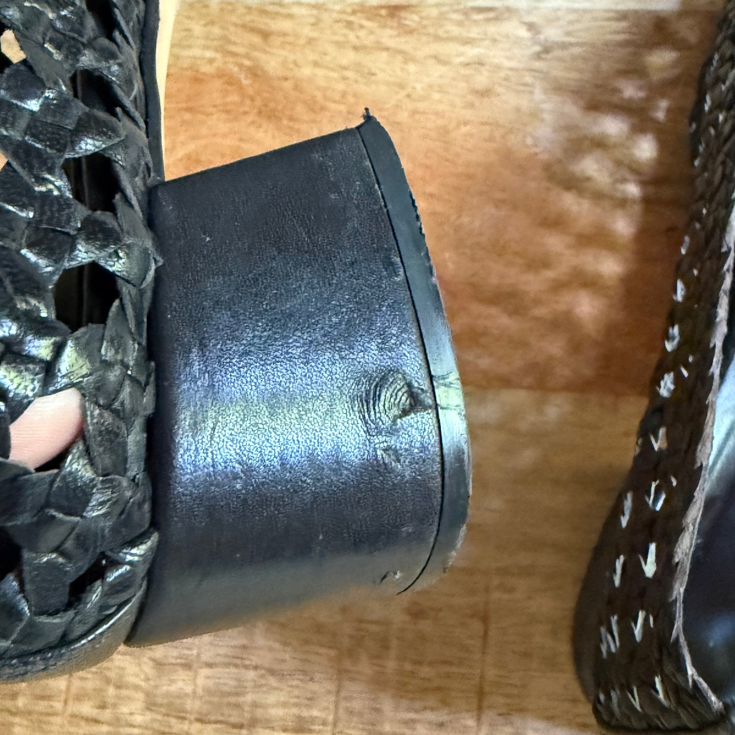 Miista scarpe intrecciate 38