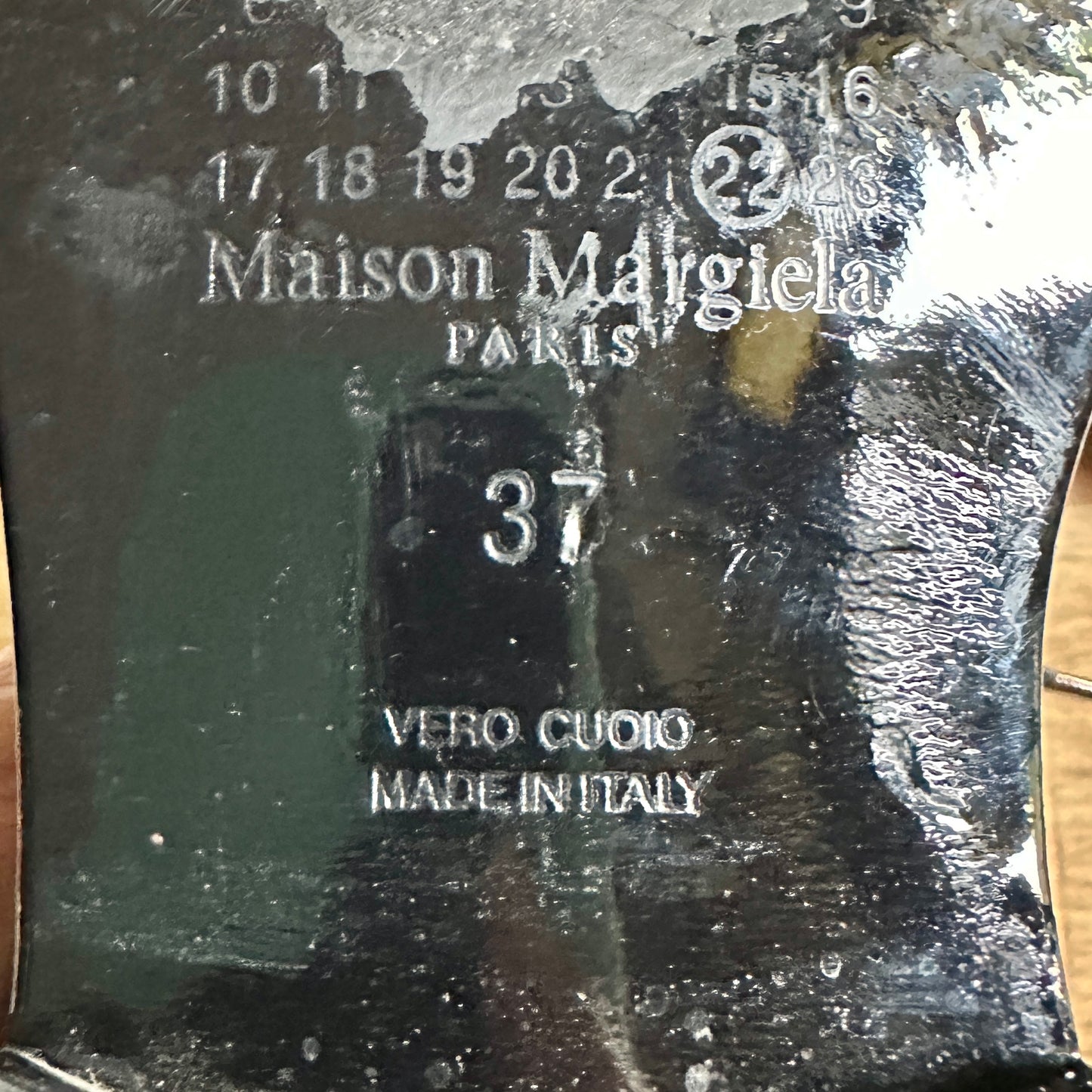 Maison Margiela mocassini tabi n37
