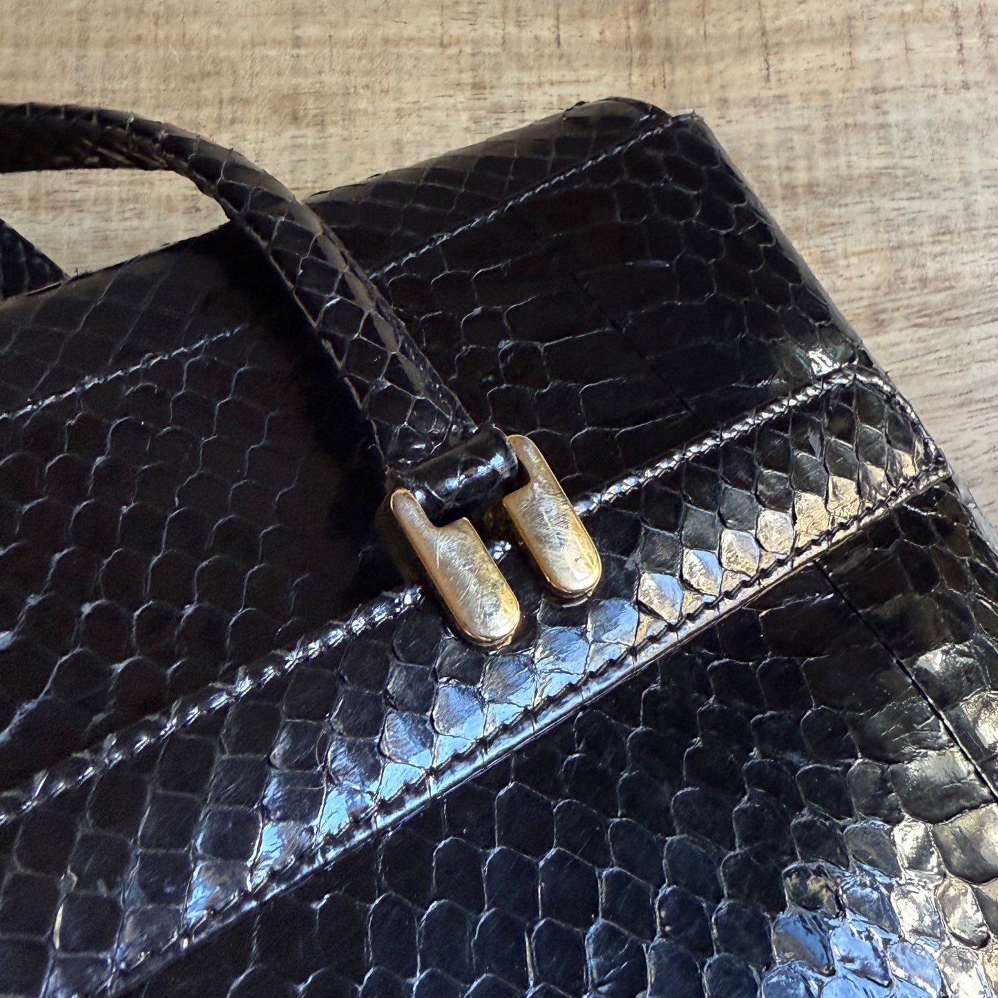 Borsa vintage rettile