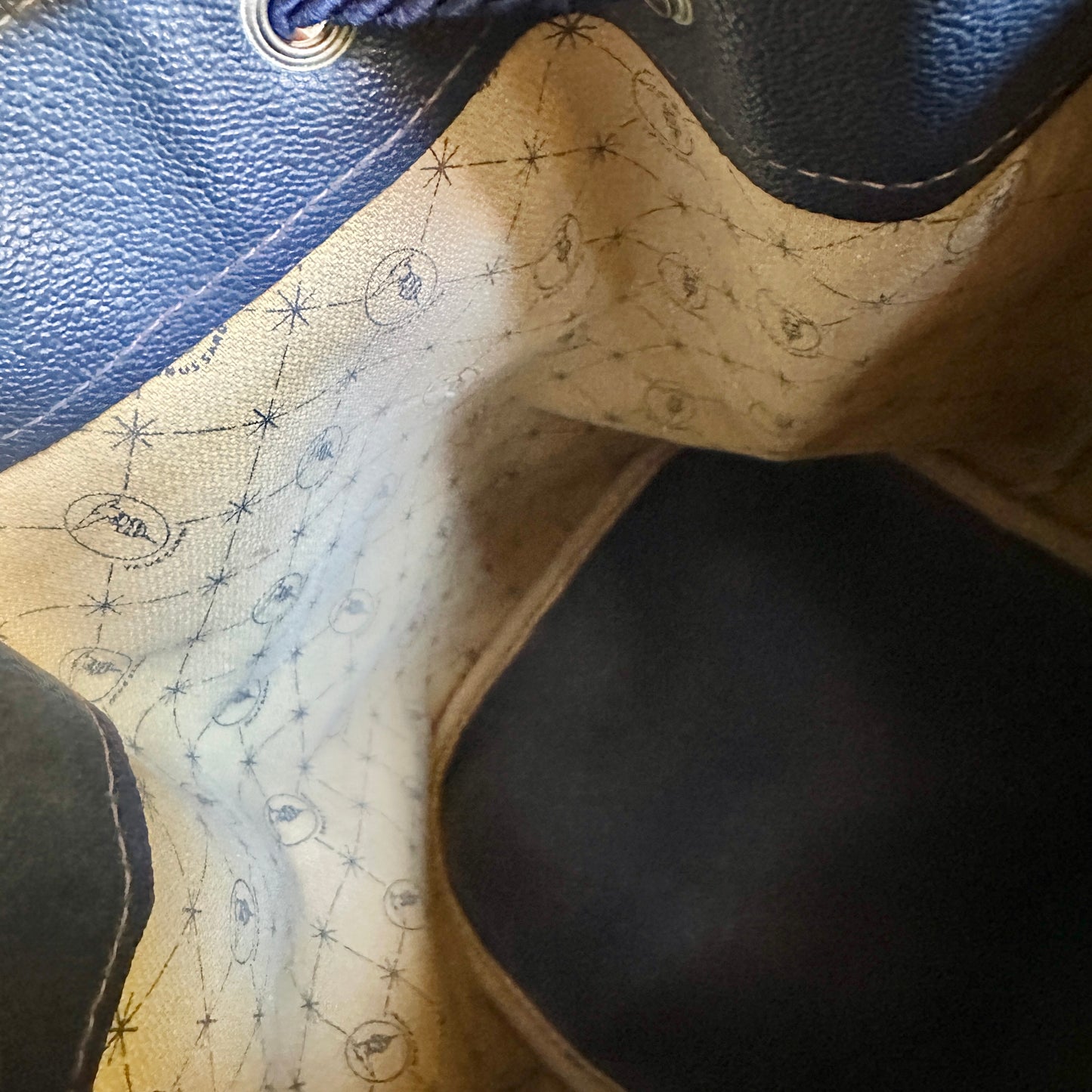 Trussardi secchiello zaino vintage