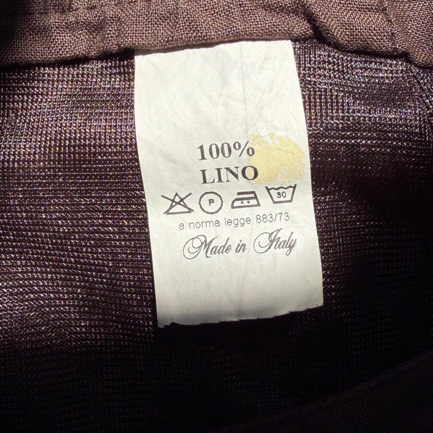 Gonna vintage lino tg 50