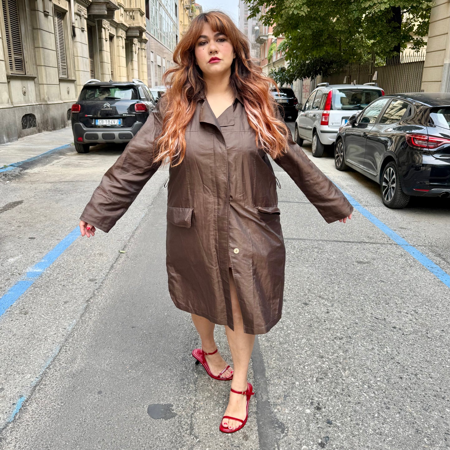 Trench leopardo L/XXXL