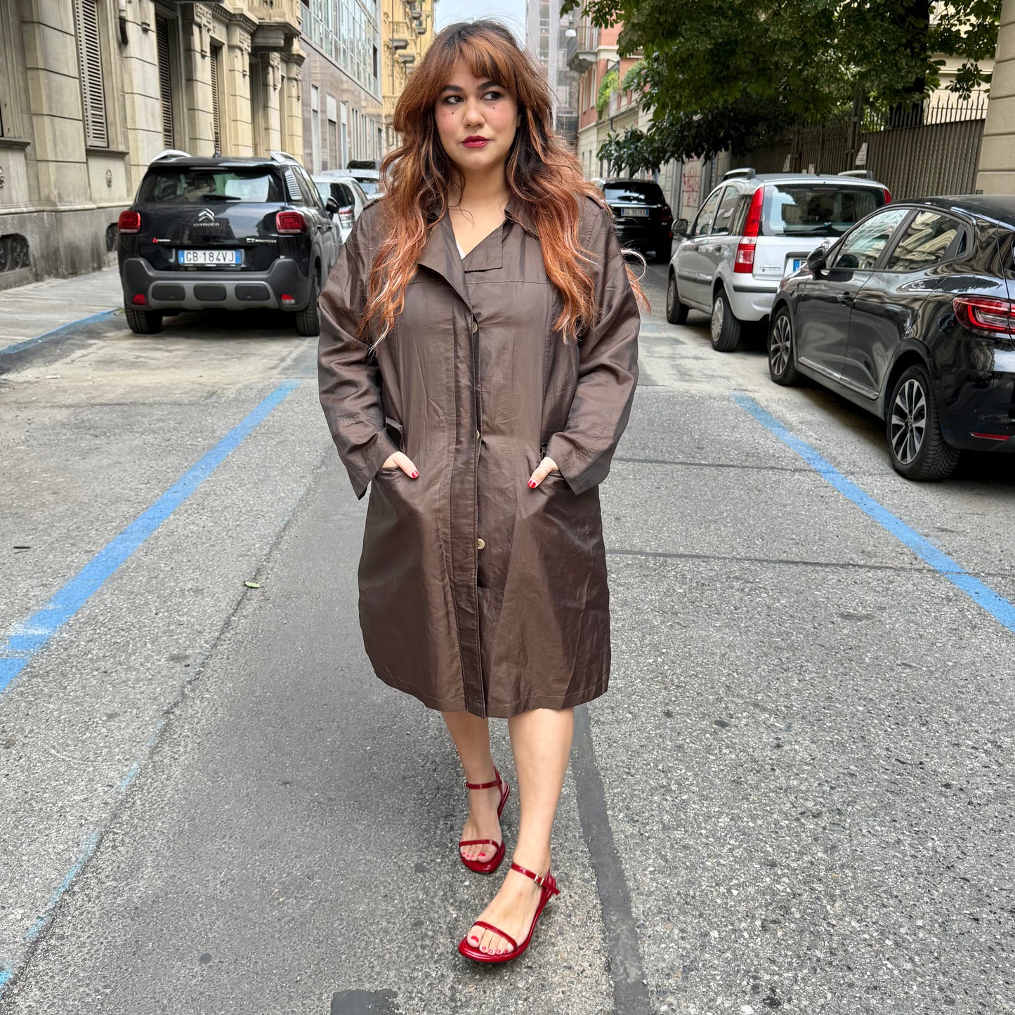 Trench leopardo L/XXXL